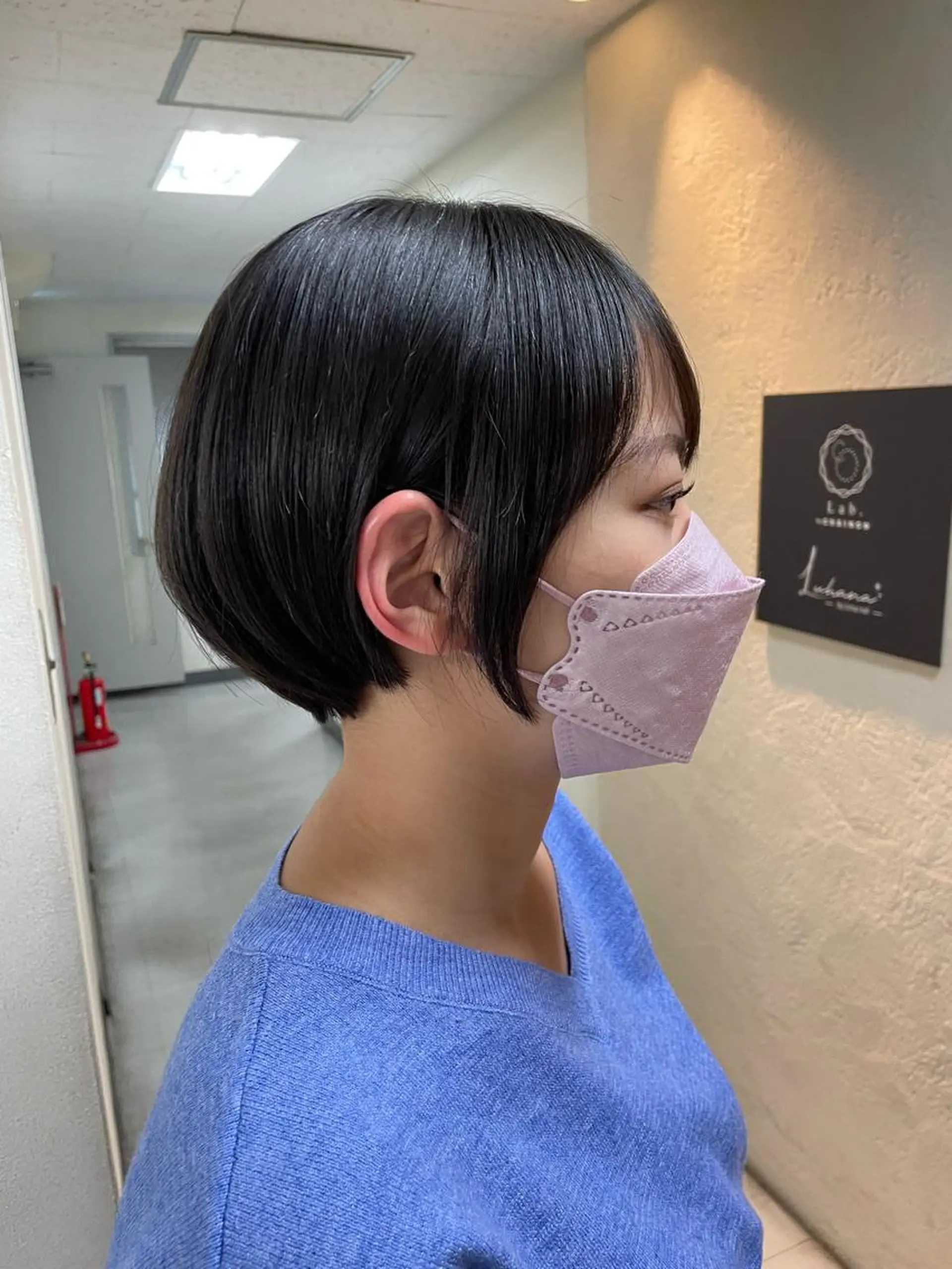 ショート カラー ヘアアレンジ カット ヘアカラー トリートメント maoブリーチ無し 似合わせカラーのヘアスタイル