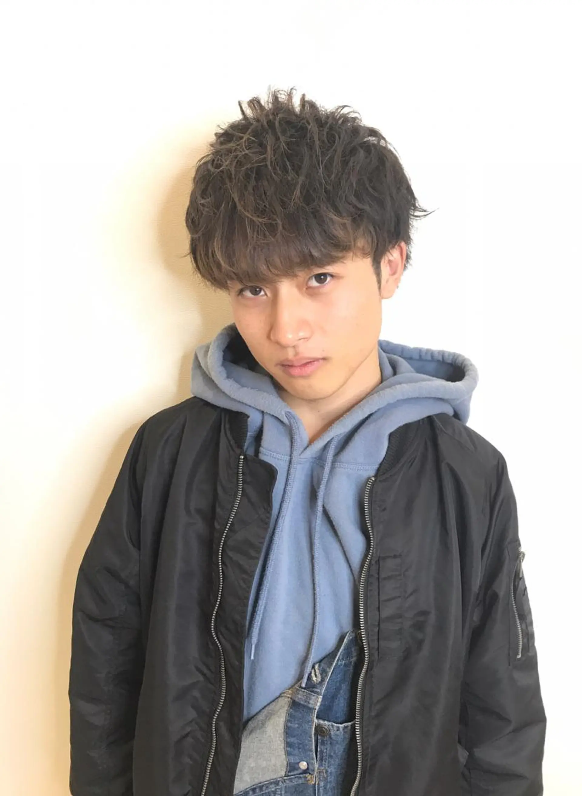 パーマ メンズ 黒川 真伍のヘアスタイル