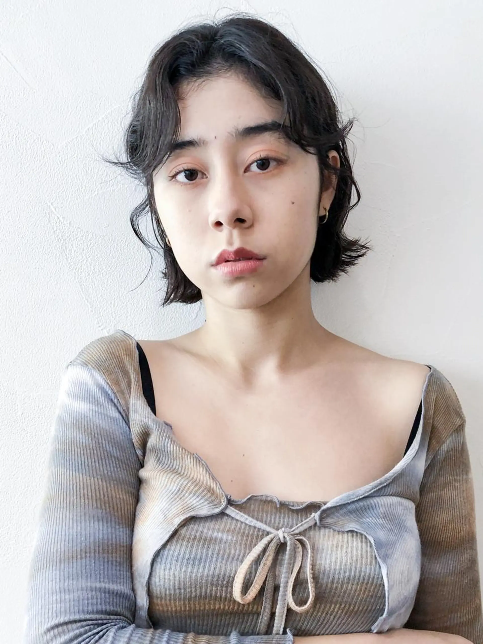 ミディアム カラー パーマ ヘアアレンジ ボブ 韓国風ヘア 外ハネヘア ITbyALBUM 浦和店のヘアスタイル