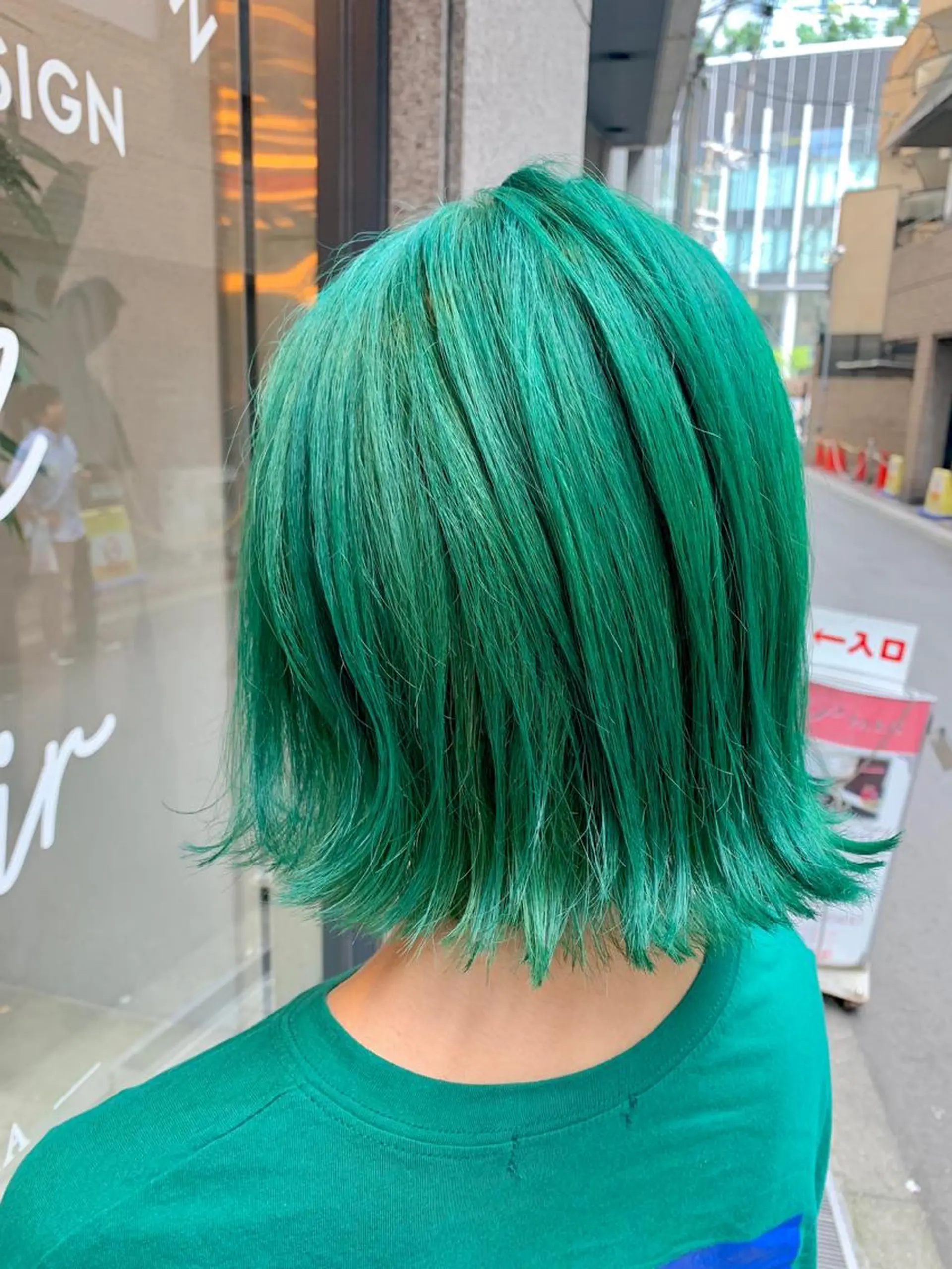 ショート カラー 学生 ヘアカラー トリートメント 酸性ストレート/ブリ ーチなし/中村 匠のヘアスタイル