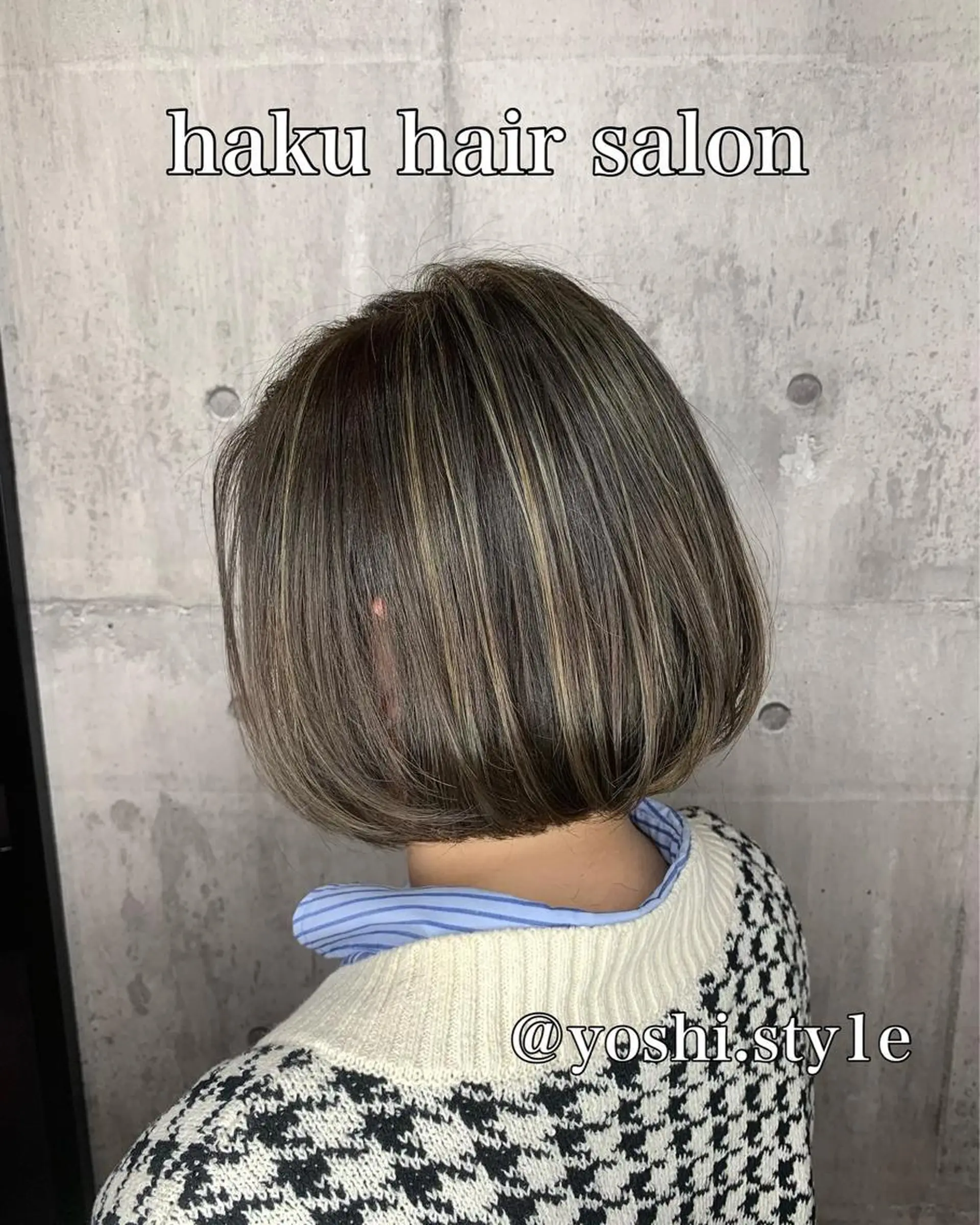 ショート ハイライト ショートヘア カット ヘアカラー Welila by haku所属・Yuuki ウェリラバイハクのヘアスタイル