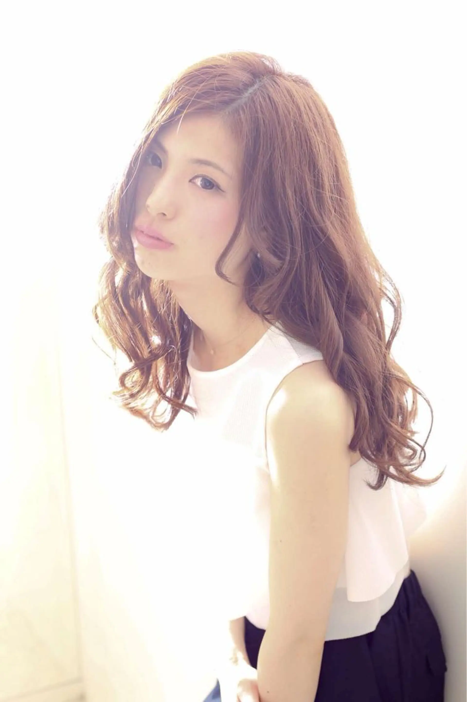 ロング 伊藤 裕貴のヘアスタイル