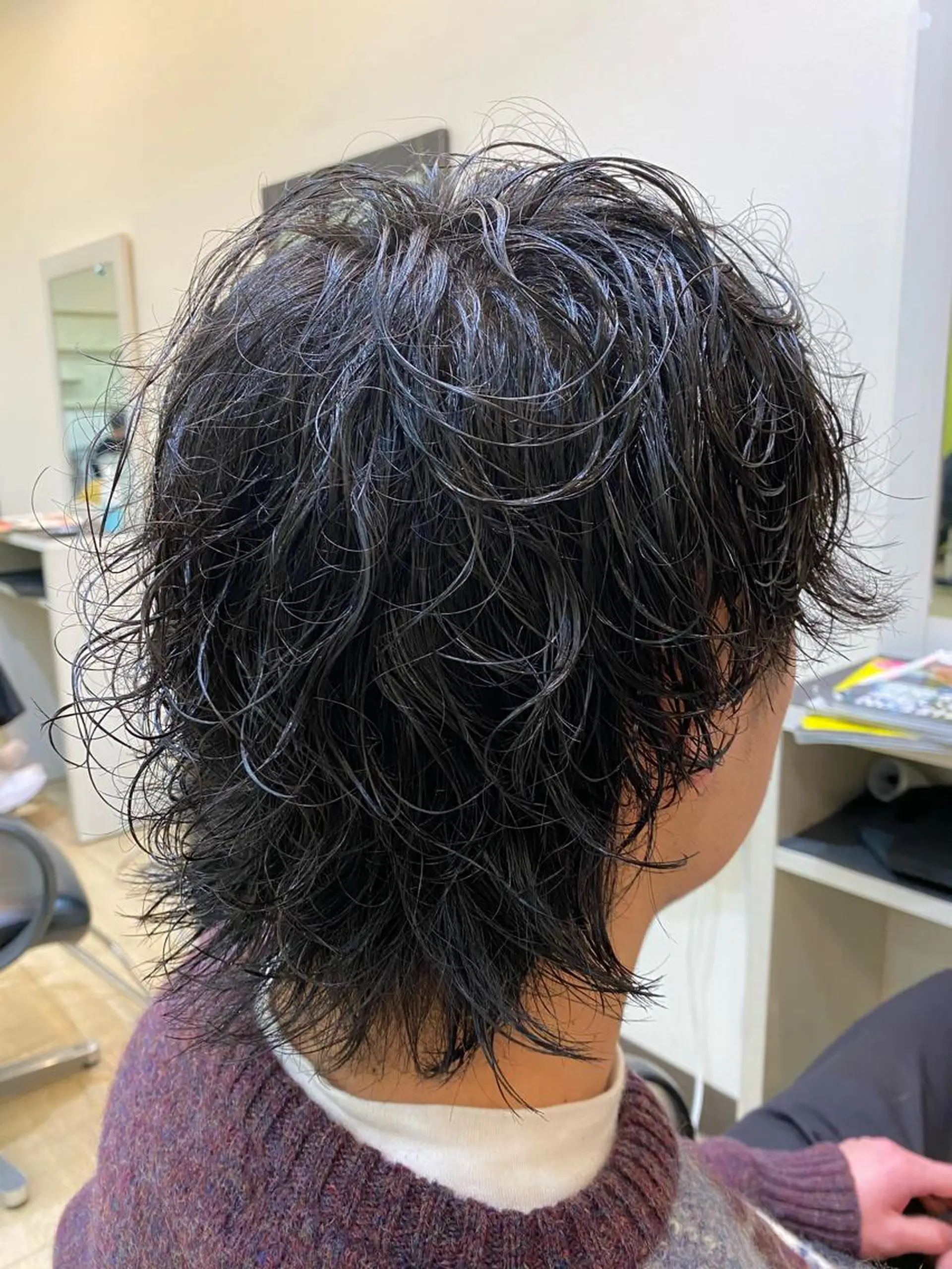 ショート パーマ ウルフカット wa daのヘアスタイル