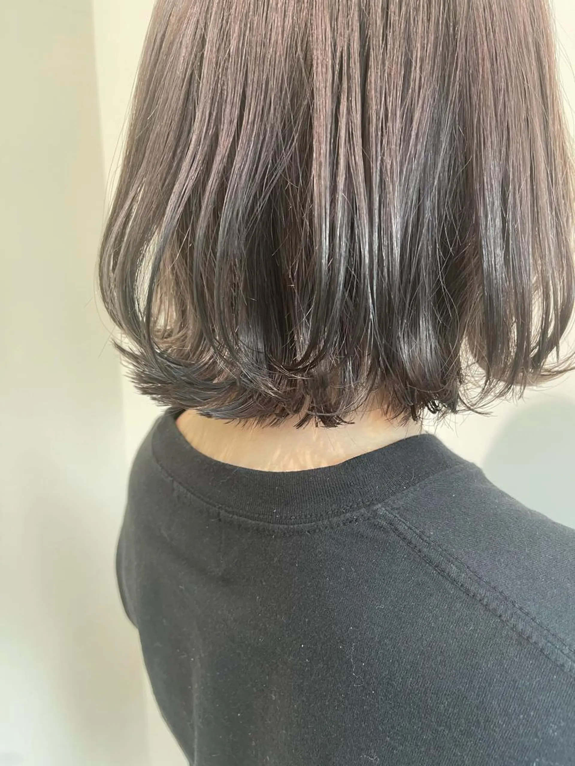 ミディアム カット ヘアカラー トリートメント イメチェンカット✂️ 錦糸町佐藤店長のヘアスタイル