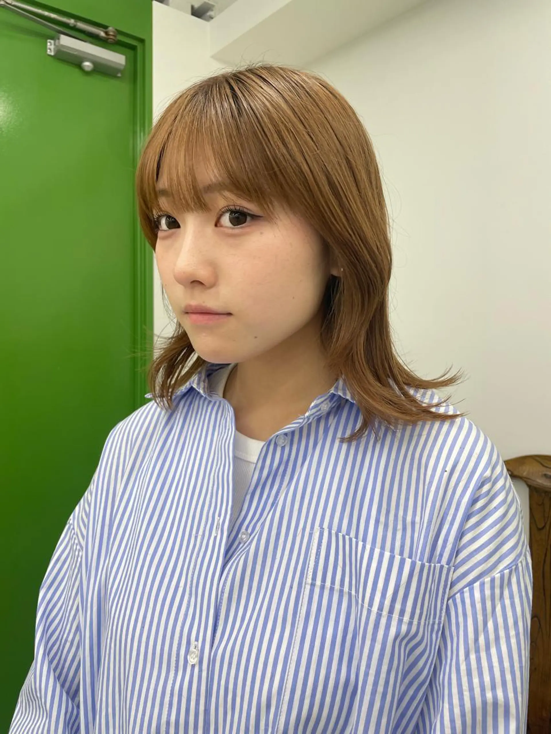 ミディアム sica所属・スタイル撮影 モデル募集momoのヘアスタイル