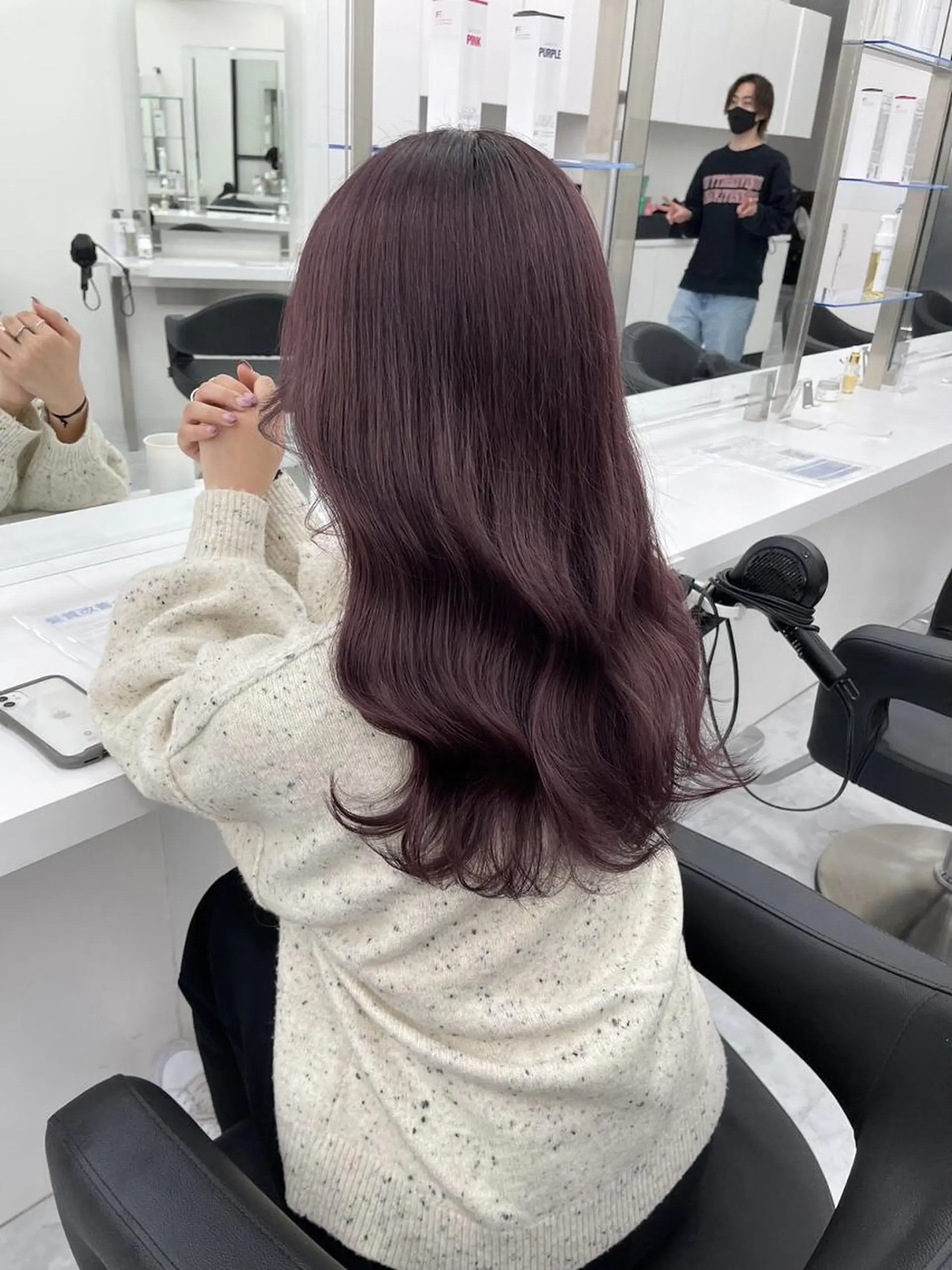 ロング カラー junna‎🤍調布 まつ毛/眉のマツエク・マツパデザイン