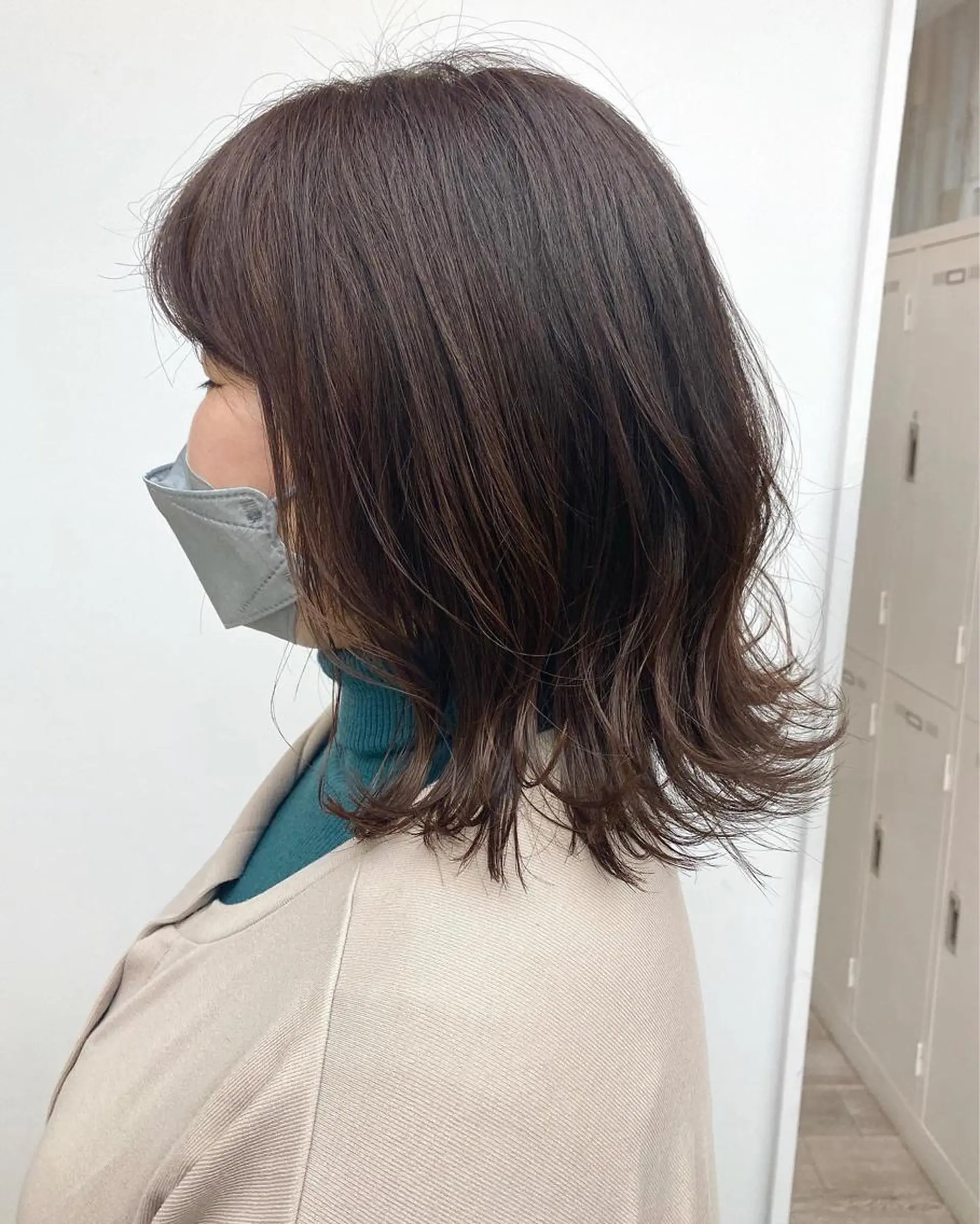 ミディアム カラー カット ヘアカラー トリートメント B3  SHARE SALON【ビースリーシェアサロン】所属・☀️透明感color KURO☀️のヘアスタイル