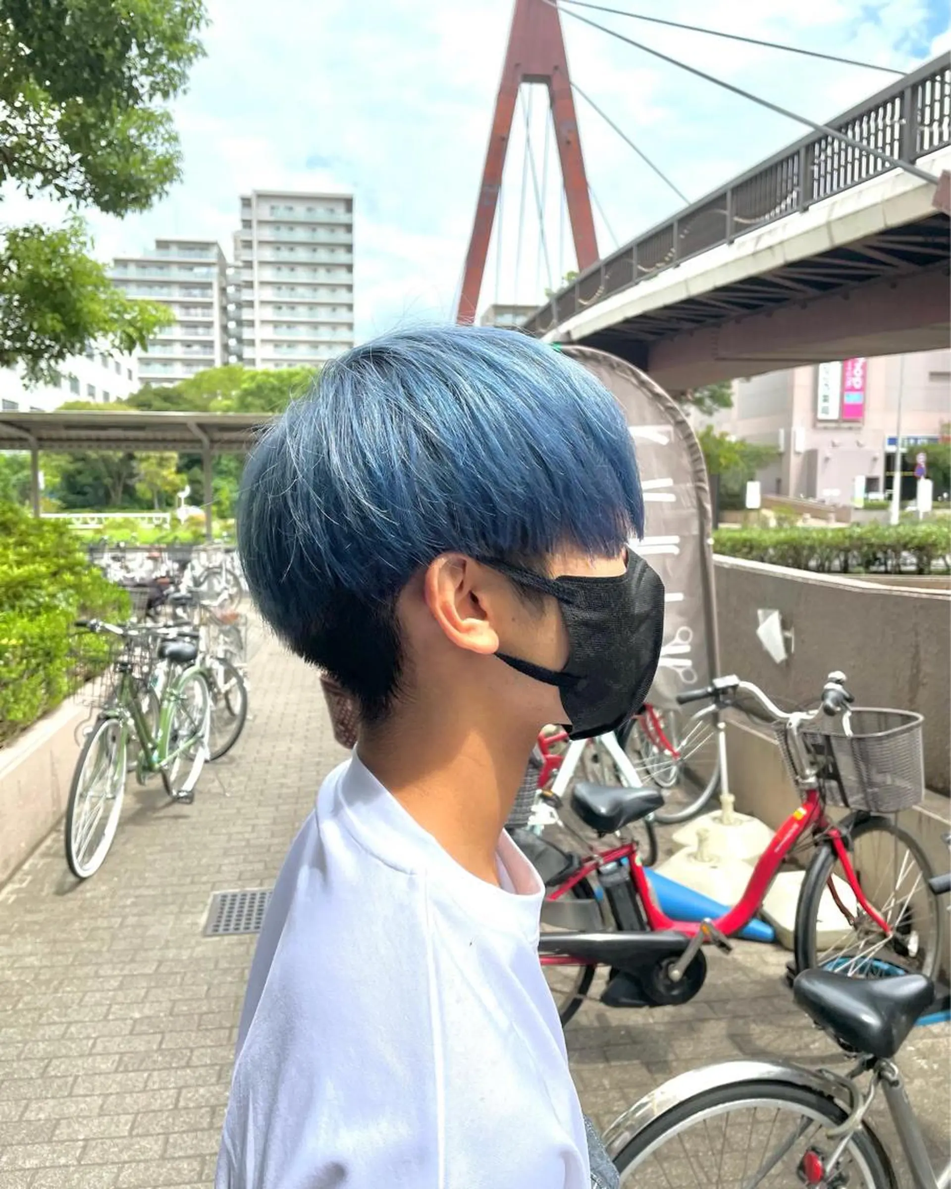 メンズ ヘアカラー トリートメント 金井 郁弥のヘアスタイル