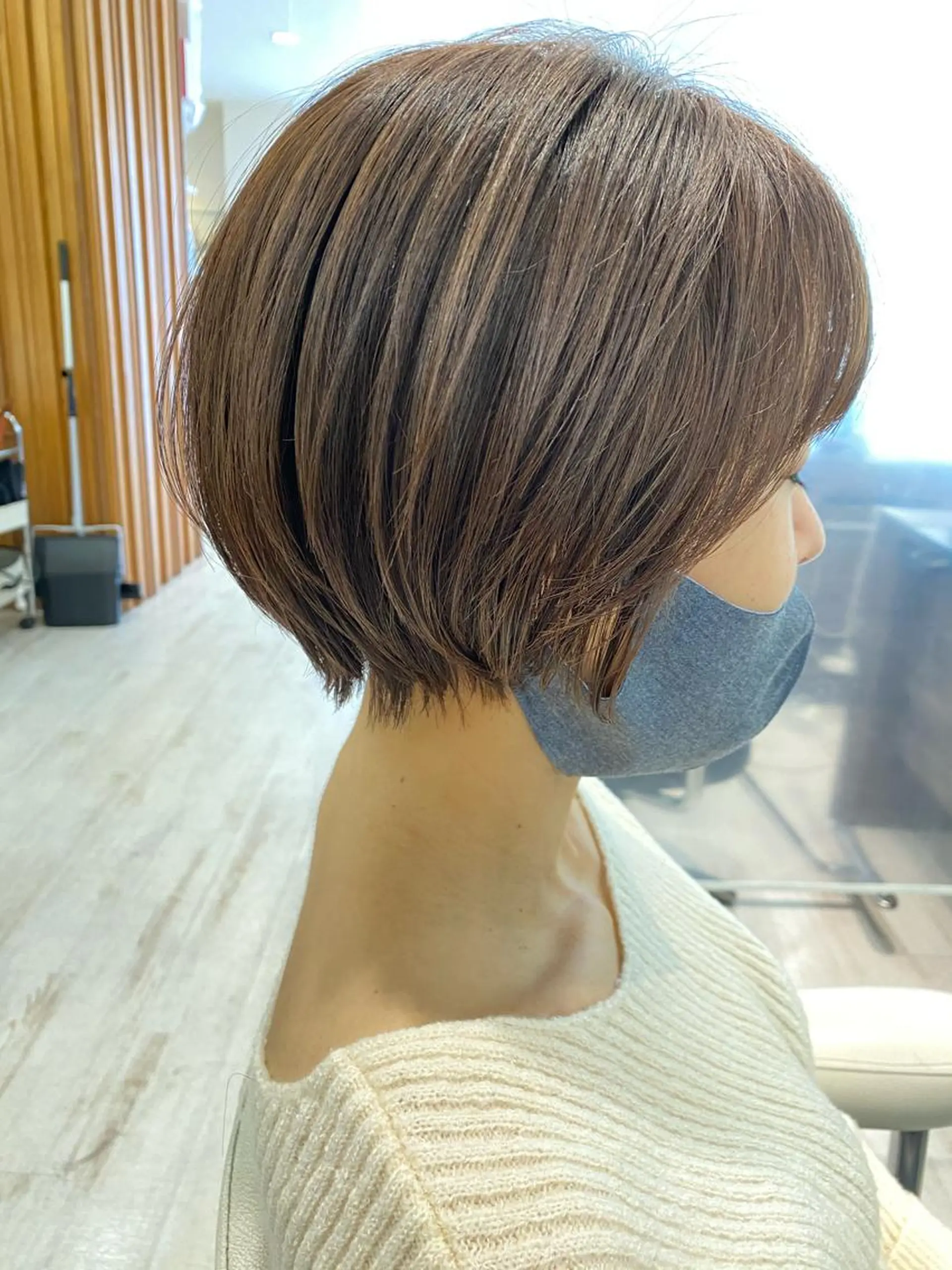 ショート カラー ベージュカラー ショートヘア ショート/ボブ🌿 大野ちかのヘアスタイル