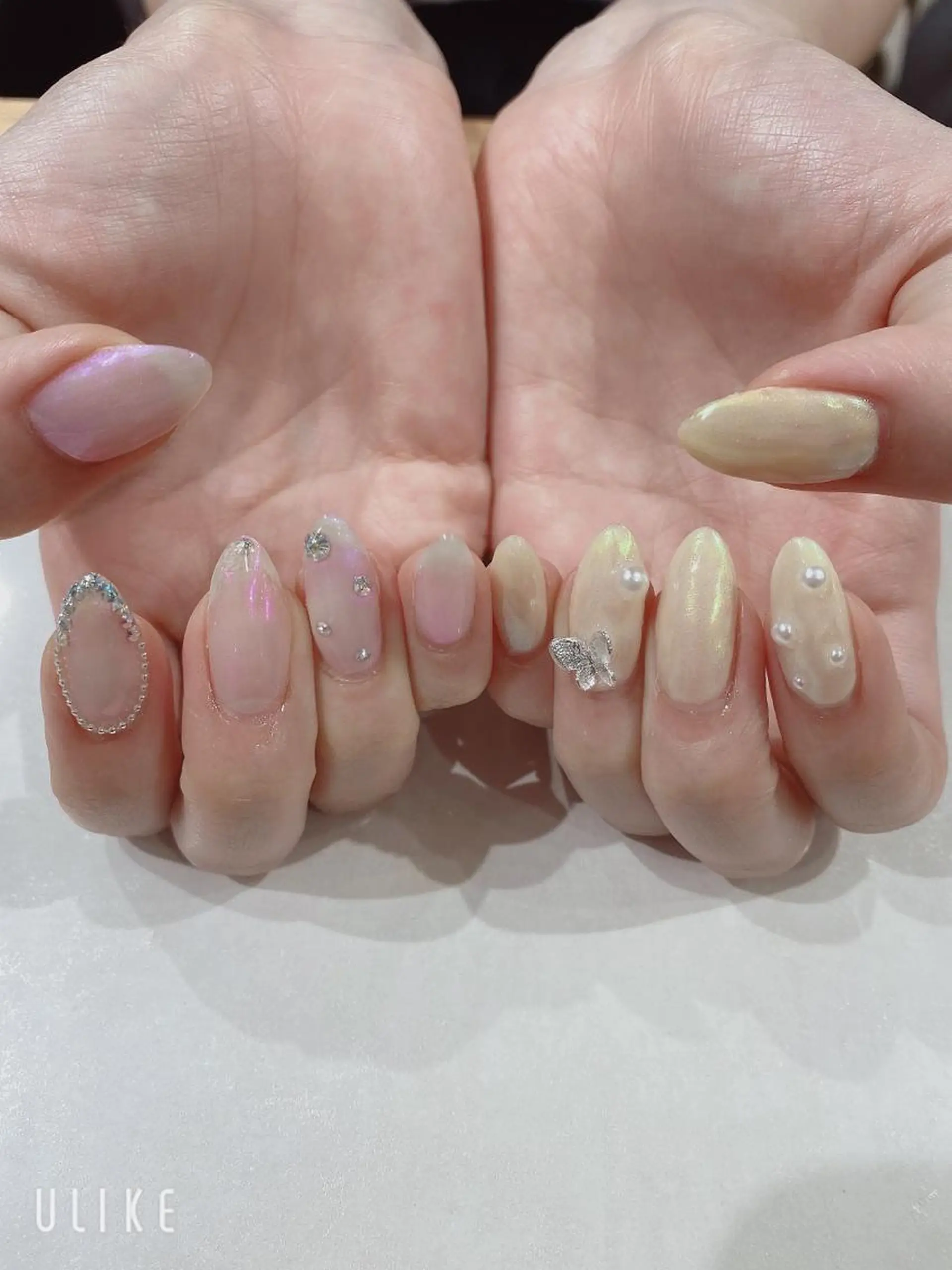 ショート ハンドネイル JNA認定講師🌸 RIEのネイルデザイン