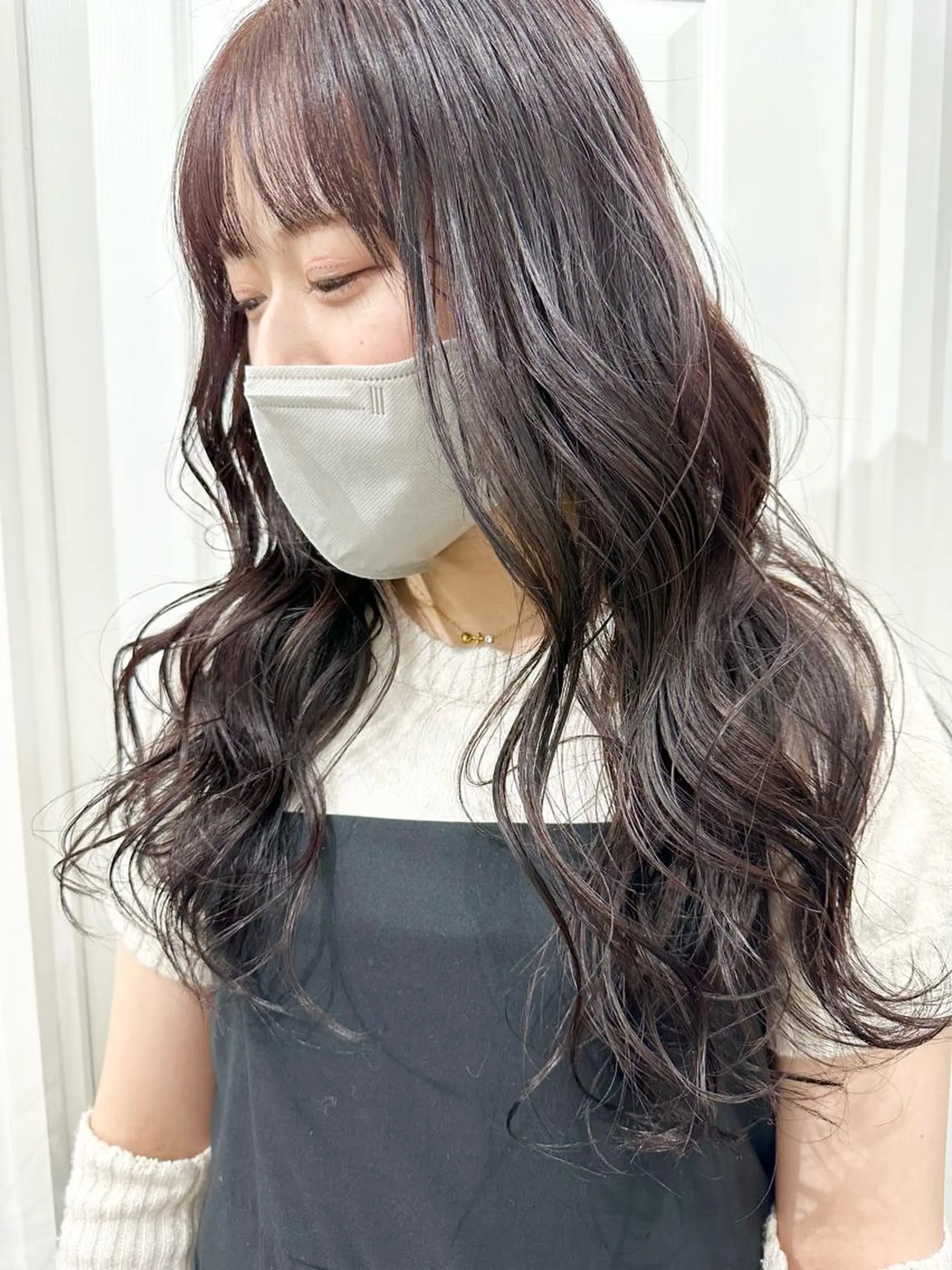 ロング カラー カット ヘアカラー パーマ 縮毛矯正 トリートメント ヘアセット kai .のヘアスタイル