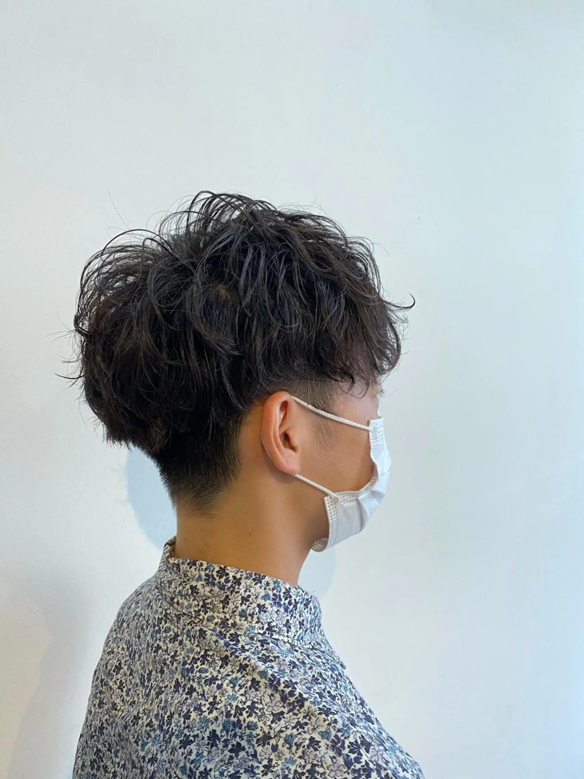 パーマ メンズ 栗田 大輝のヘアスタイル