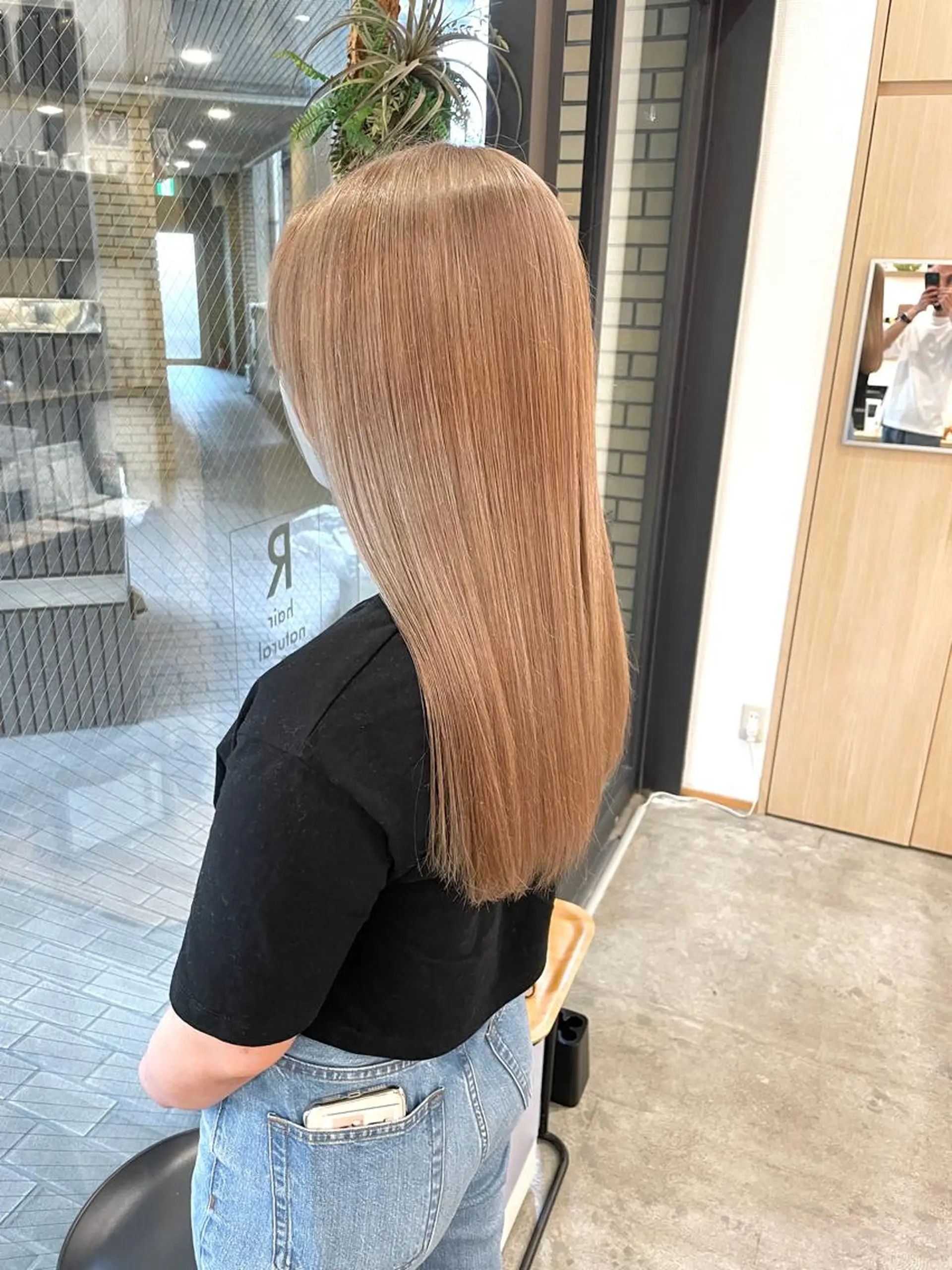 ロング ヘアカラー トリートメント 城　健太郎 💎ハイトーンのヘアスタイル