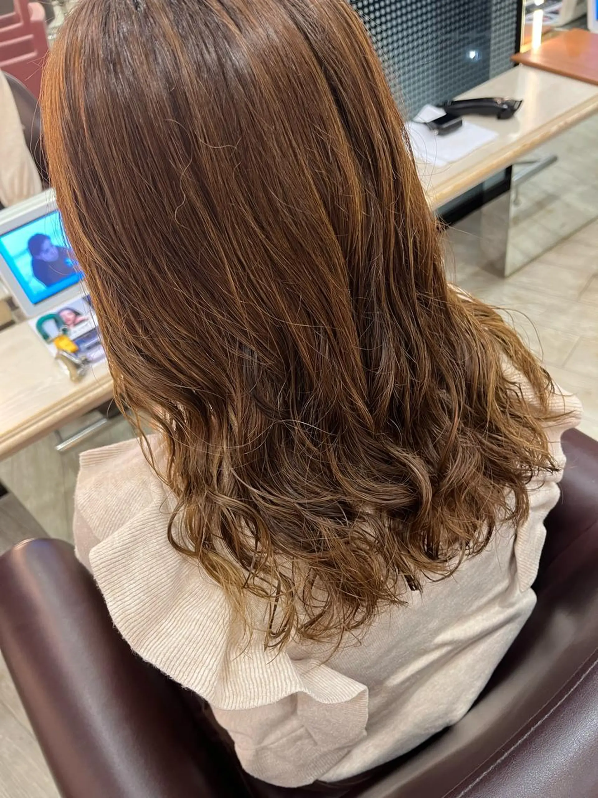 ロング パーマ パーマ 𝐀𝐲𝐚𝐤𝐚 /艶髪/ストレートのその他イメージ