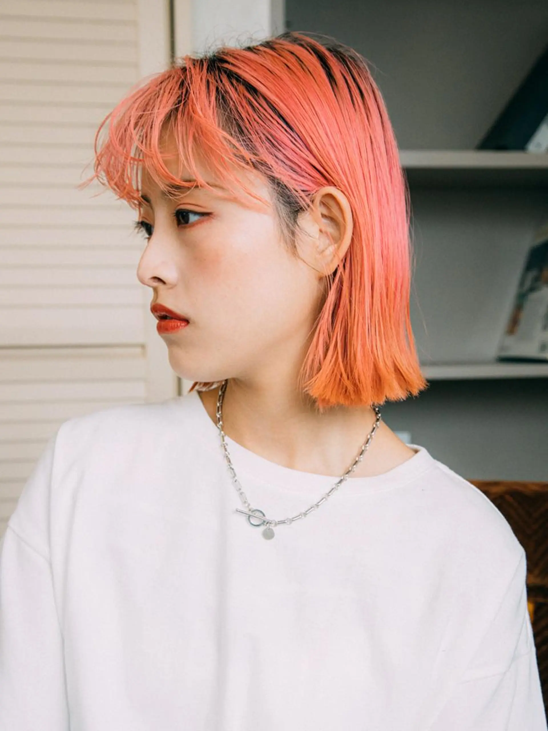 カラー 竹廣 春奈のヘアスタイル