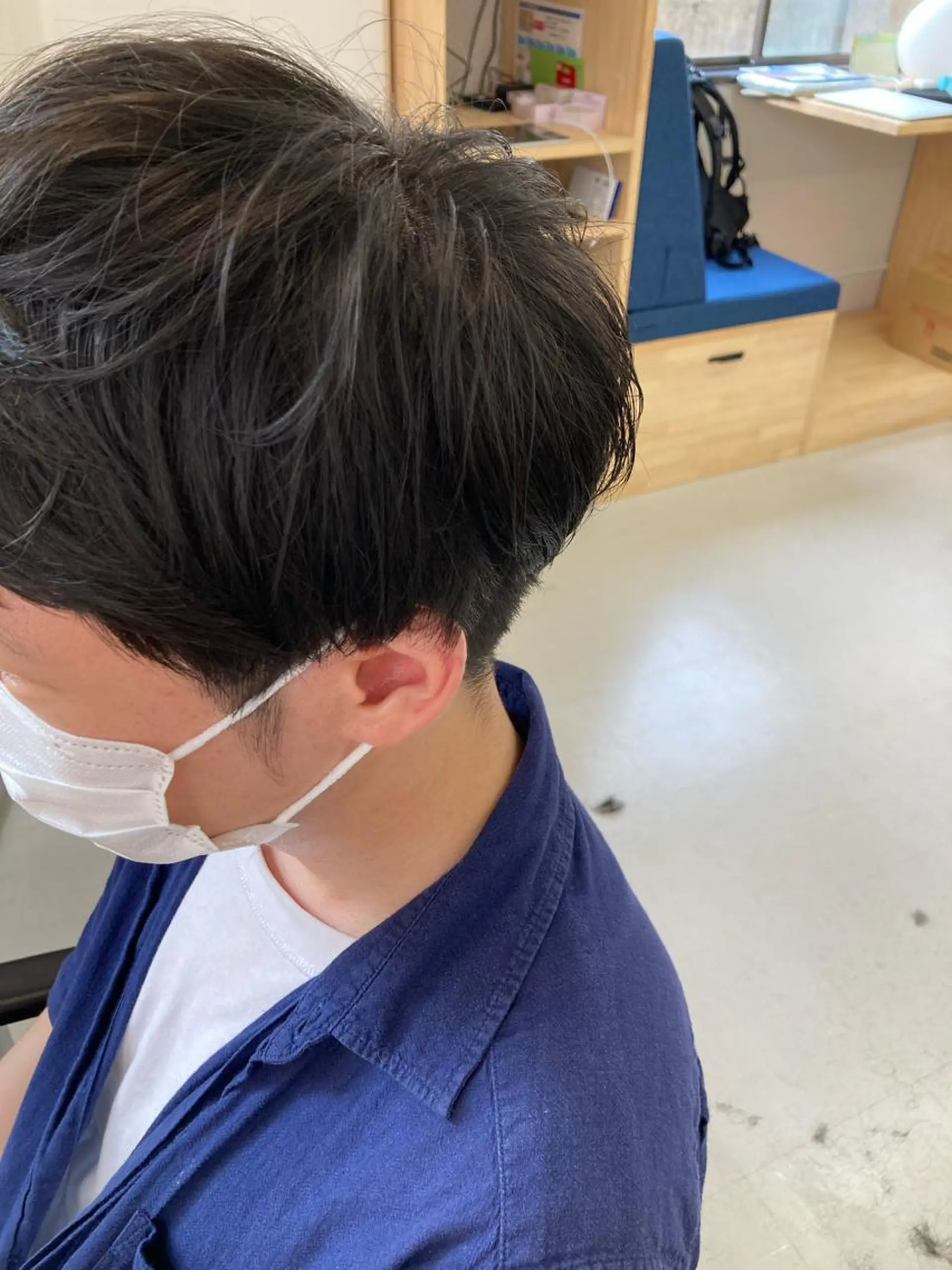 メンズ マッシュ 菅 未祐のヘアスタイル