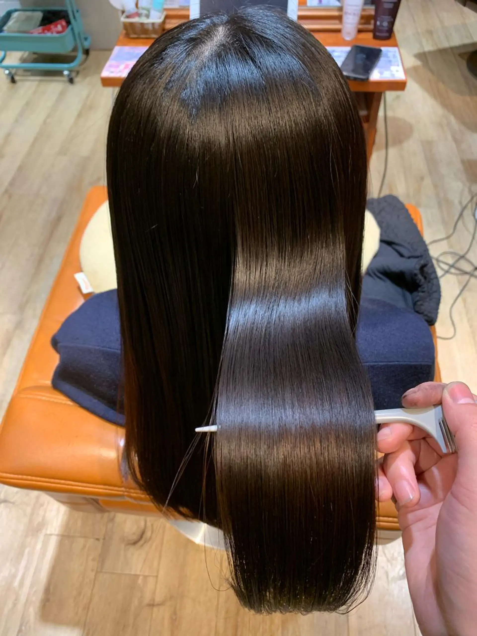 ロング 縮毛矯正 トリートメント I-CON所属・髪質改善/美髪のプ口 中島みきのヘアスタイル