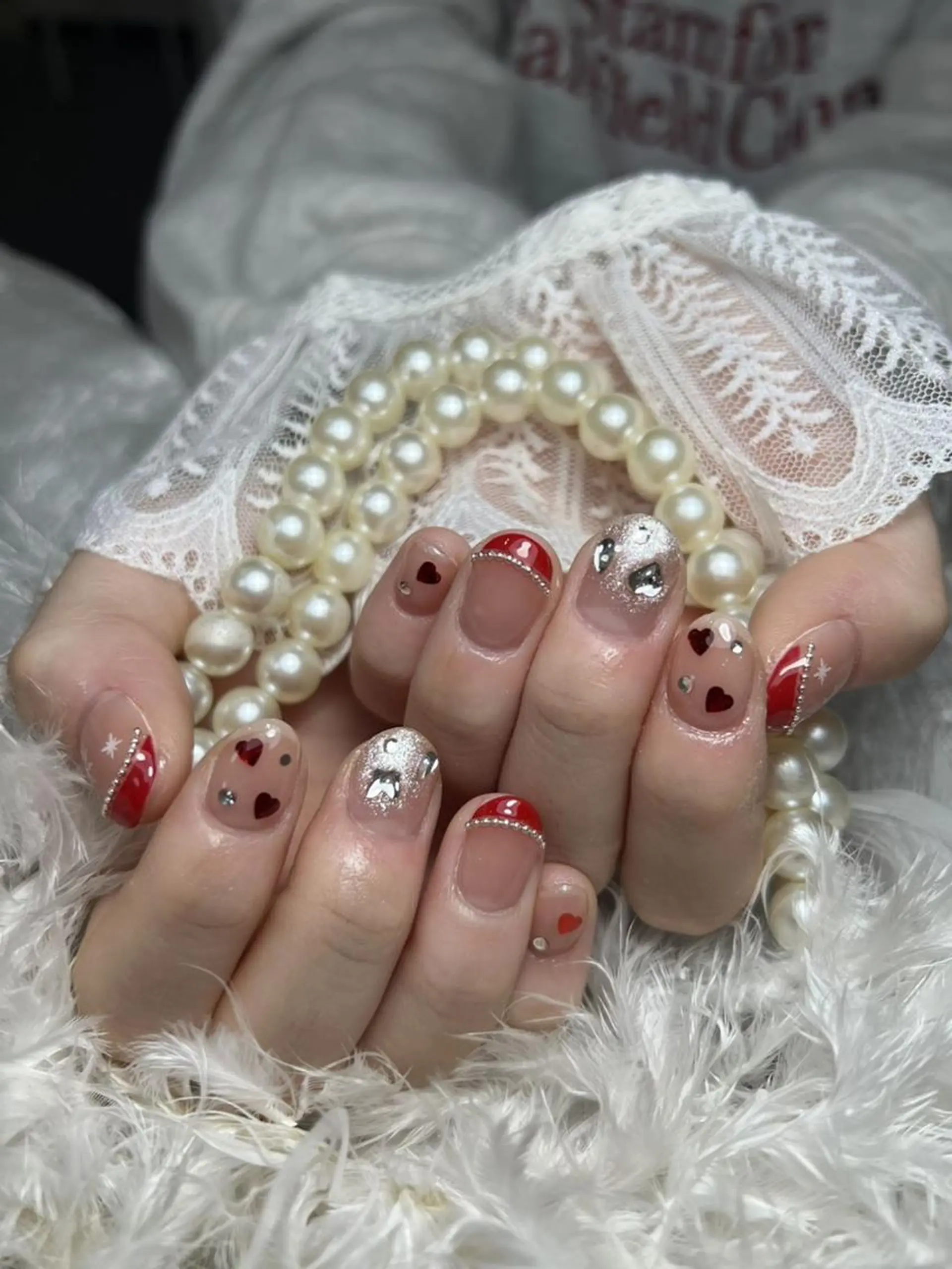 ネイル ハンドネイル ハンドケア DEMAIN- 🌹のネイルデザイン