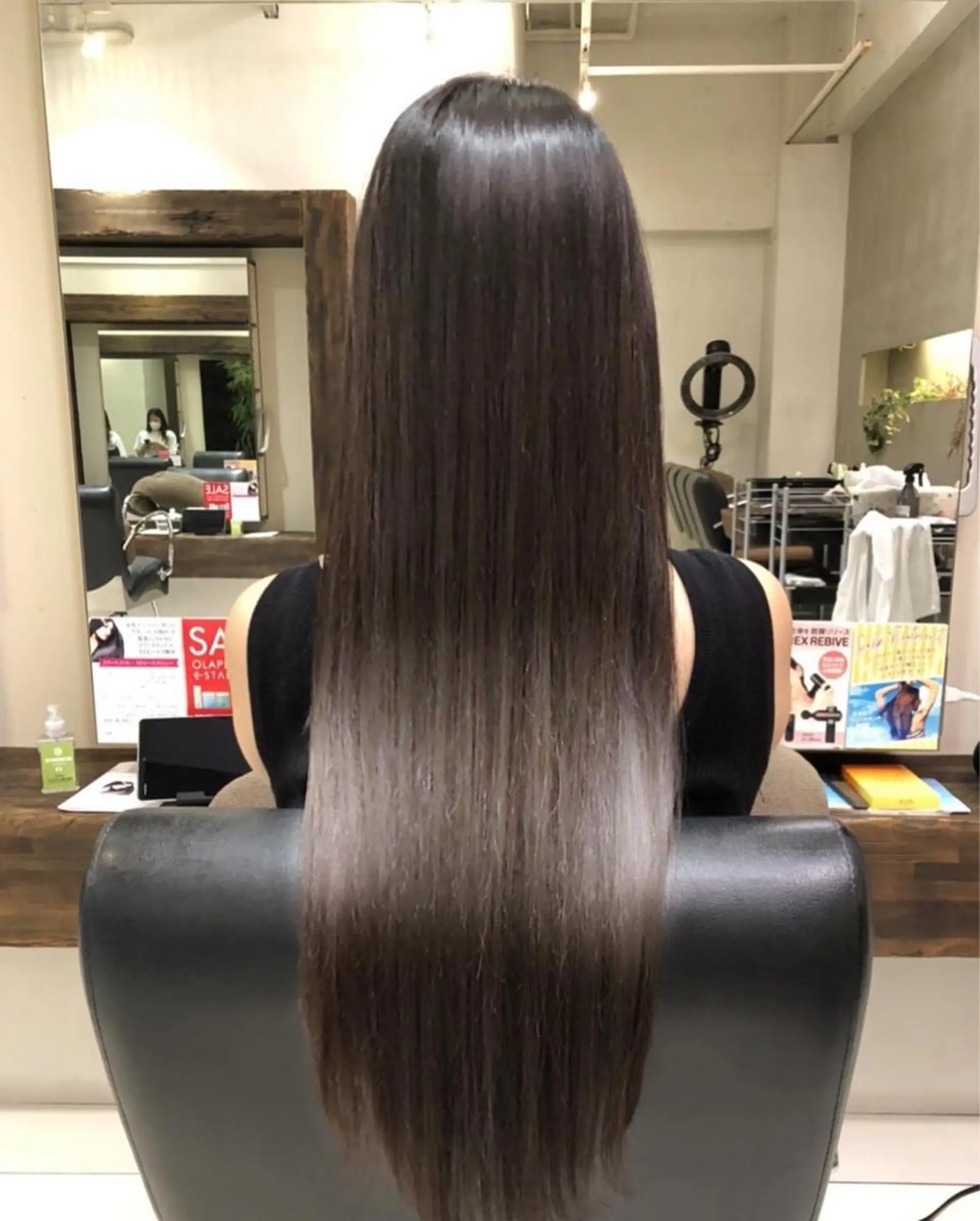 ロング 髪質改善 カット トリートメント ヘッドスパ classic所属・髪質改善個室サロン' 縮毛矯正・艶カラーのヘアスタイル