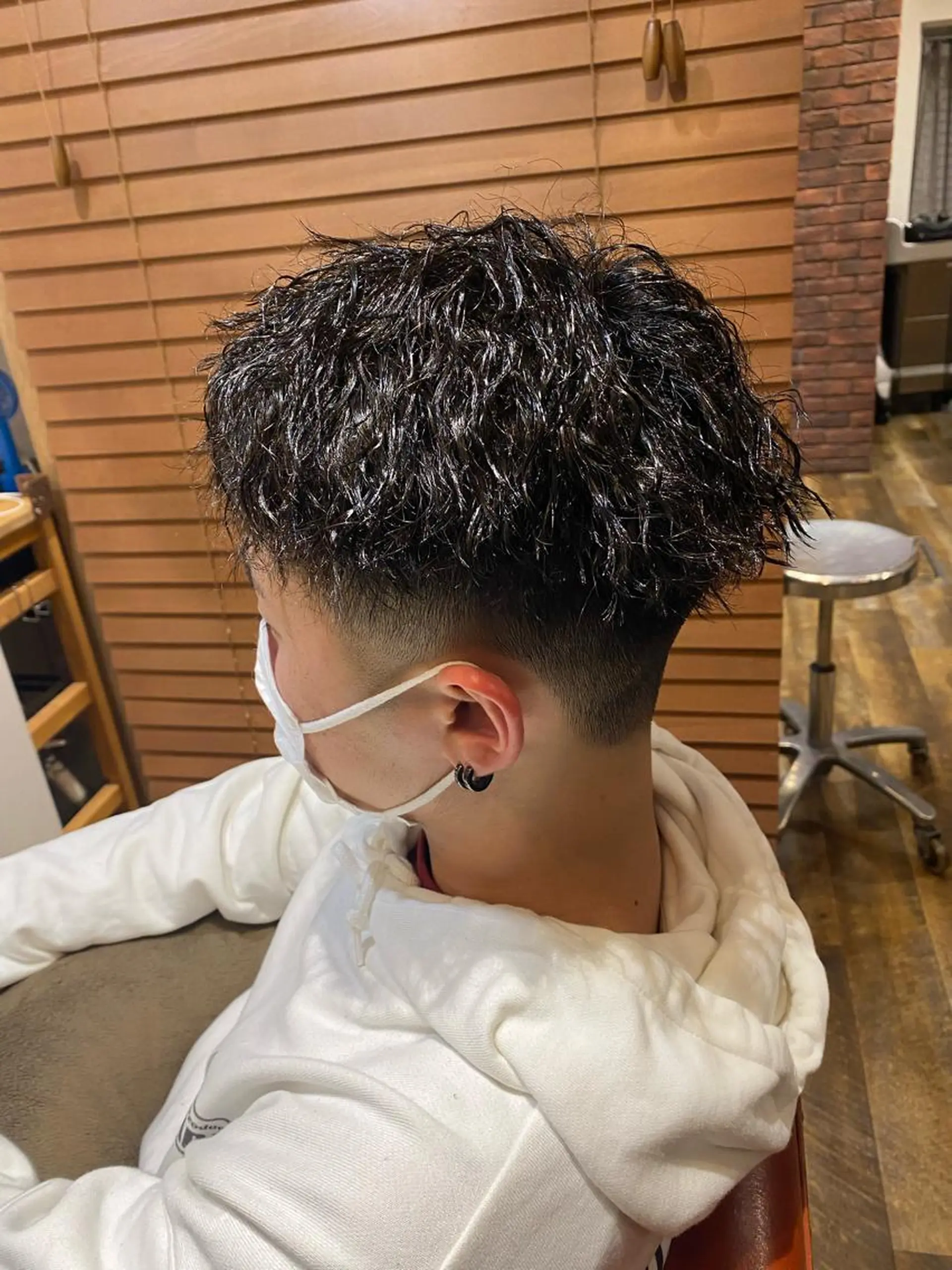 ショート ツイストパーマ et Douce所属・艶髪／髪質改善／ カワモトヒロトのヘアスタイル