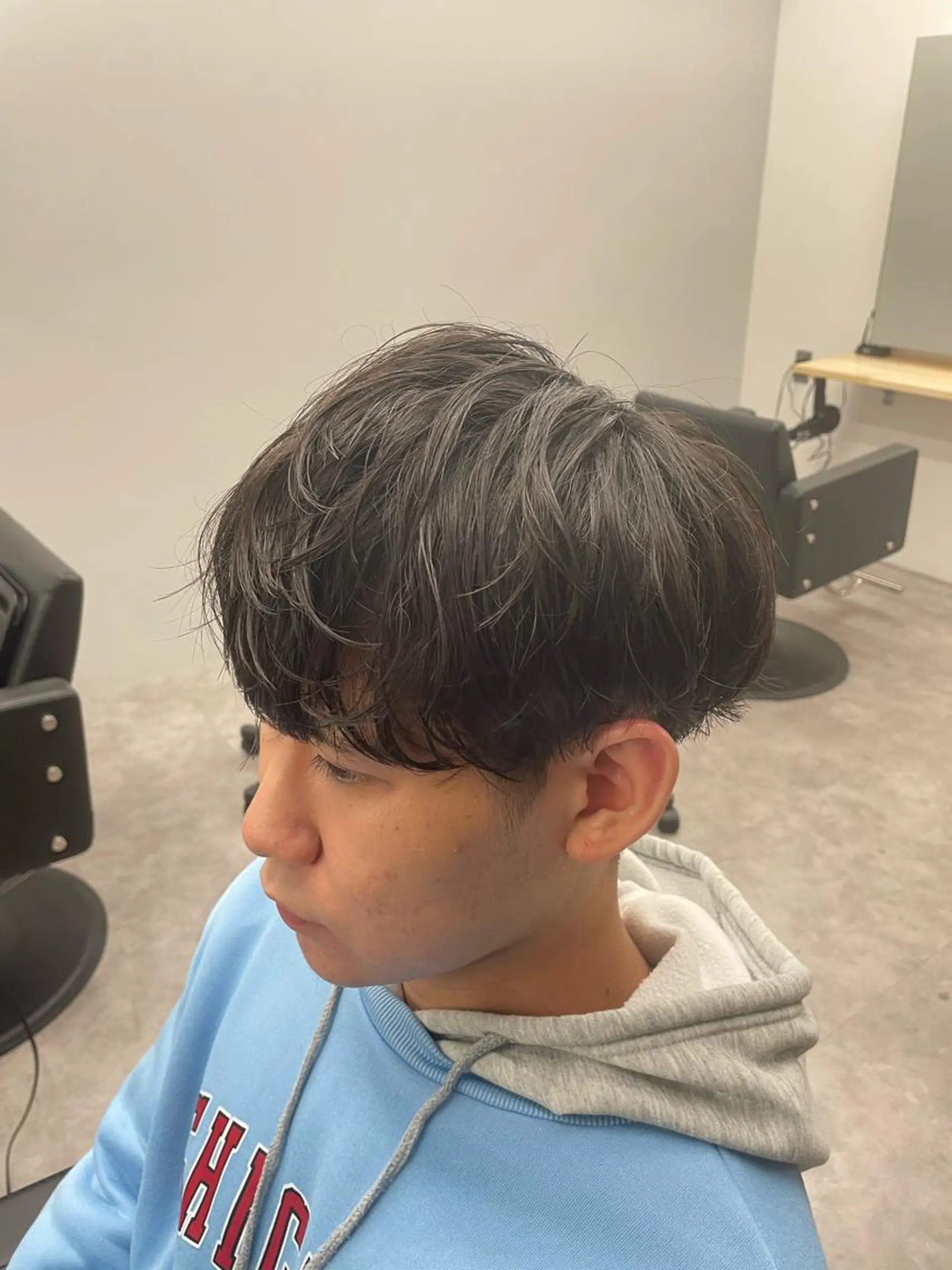 ショート パーマ ヘアアレンジ メンズ カット パーマ ⚡️王道メンズ⚡️ 北千住駅近！のヘアスタイル