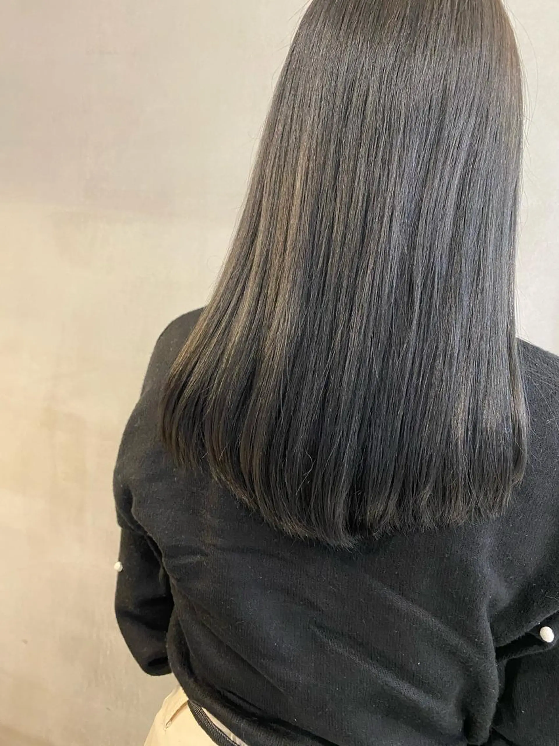 セミロング 田村 りなのヘアスタイル