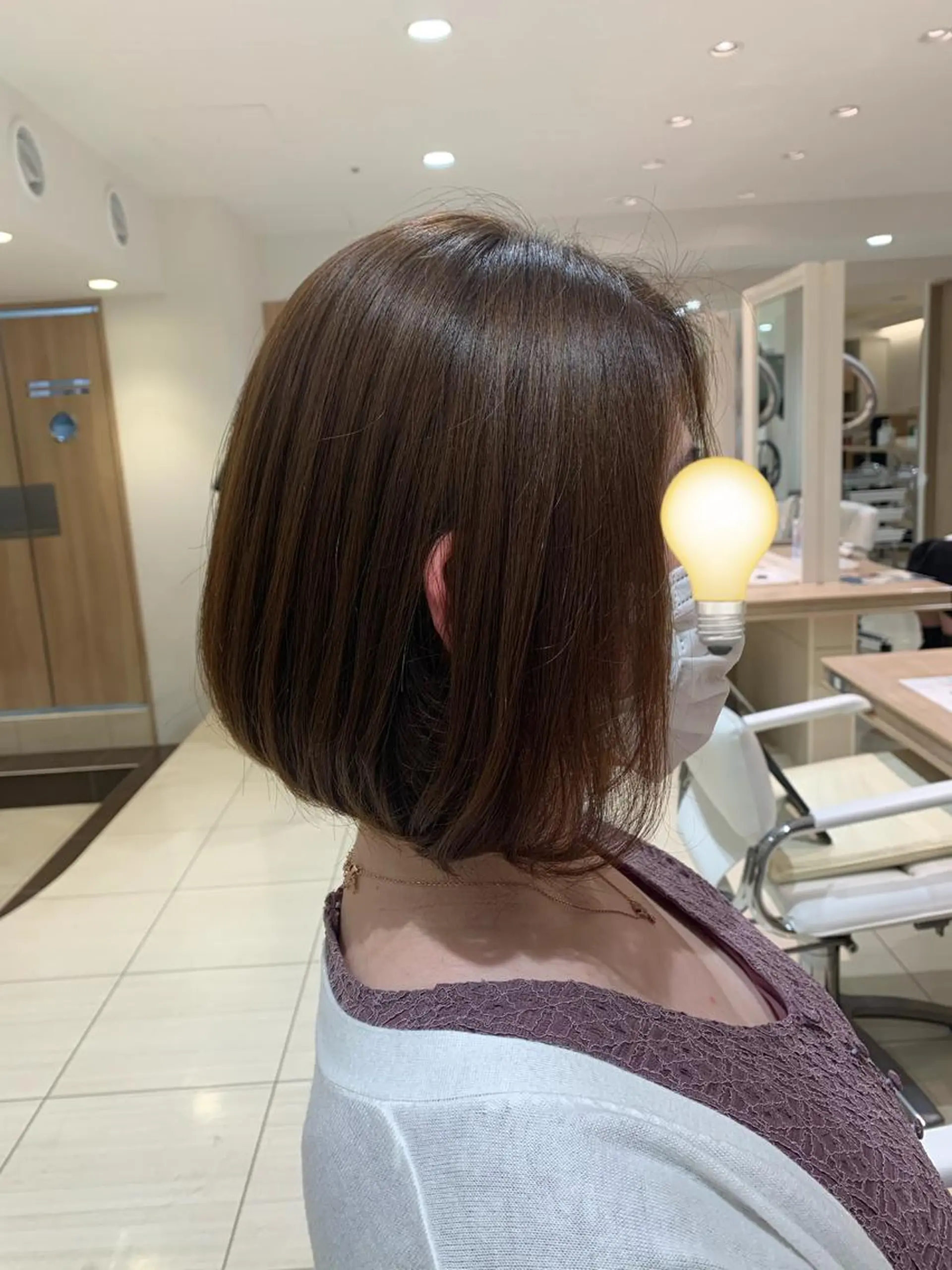 ミディアム lore 金杉悠作のヘアスタイル