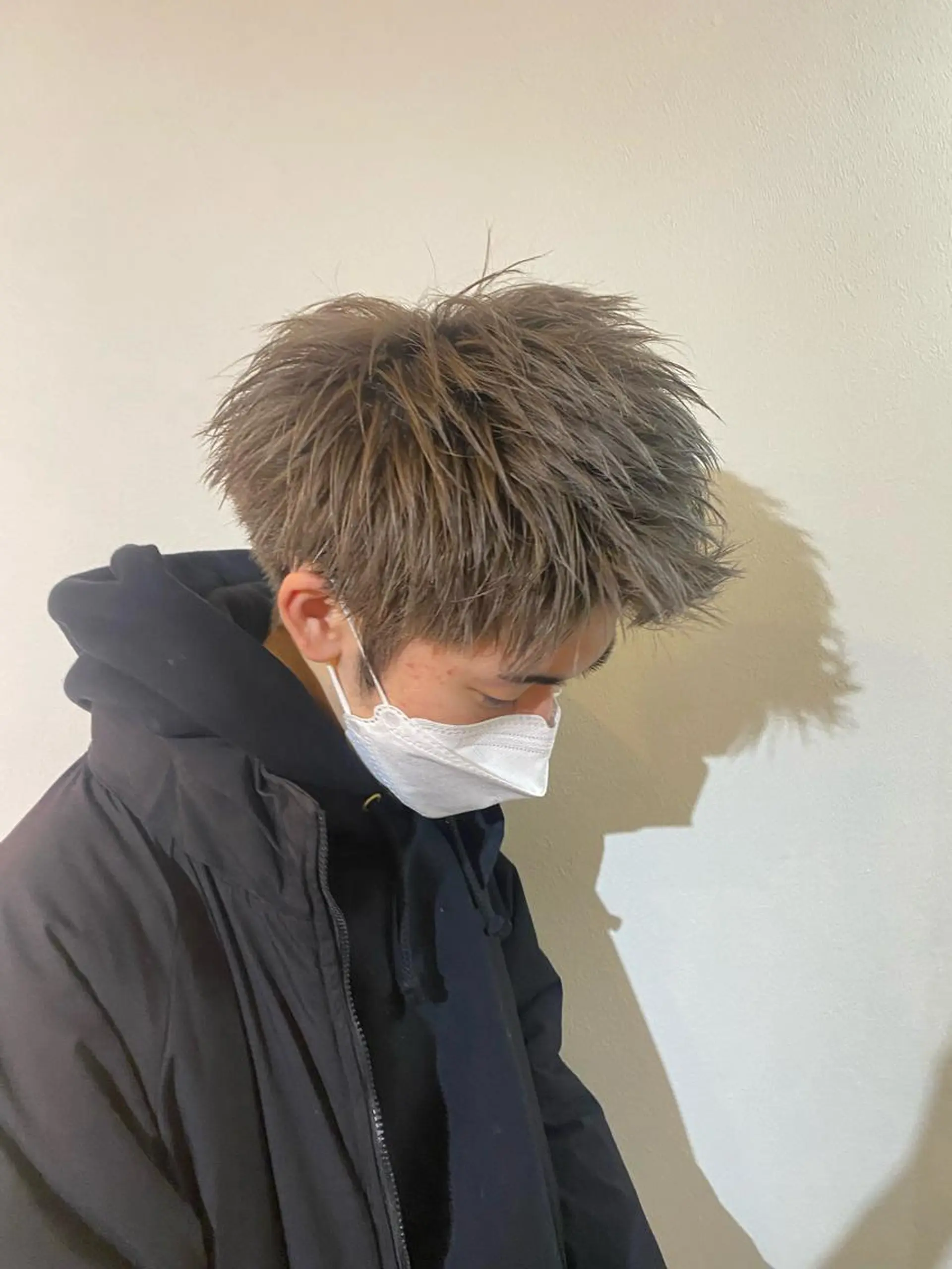 ショート カラー メンズ niconail 千歳烏山店所属・niconail 🧣ayu 📍烏山のネイルデザイン