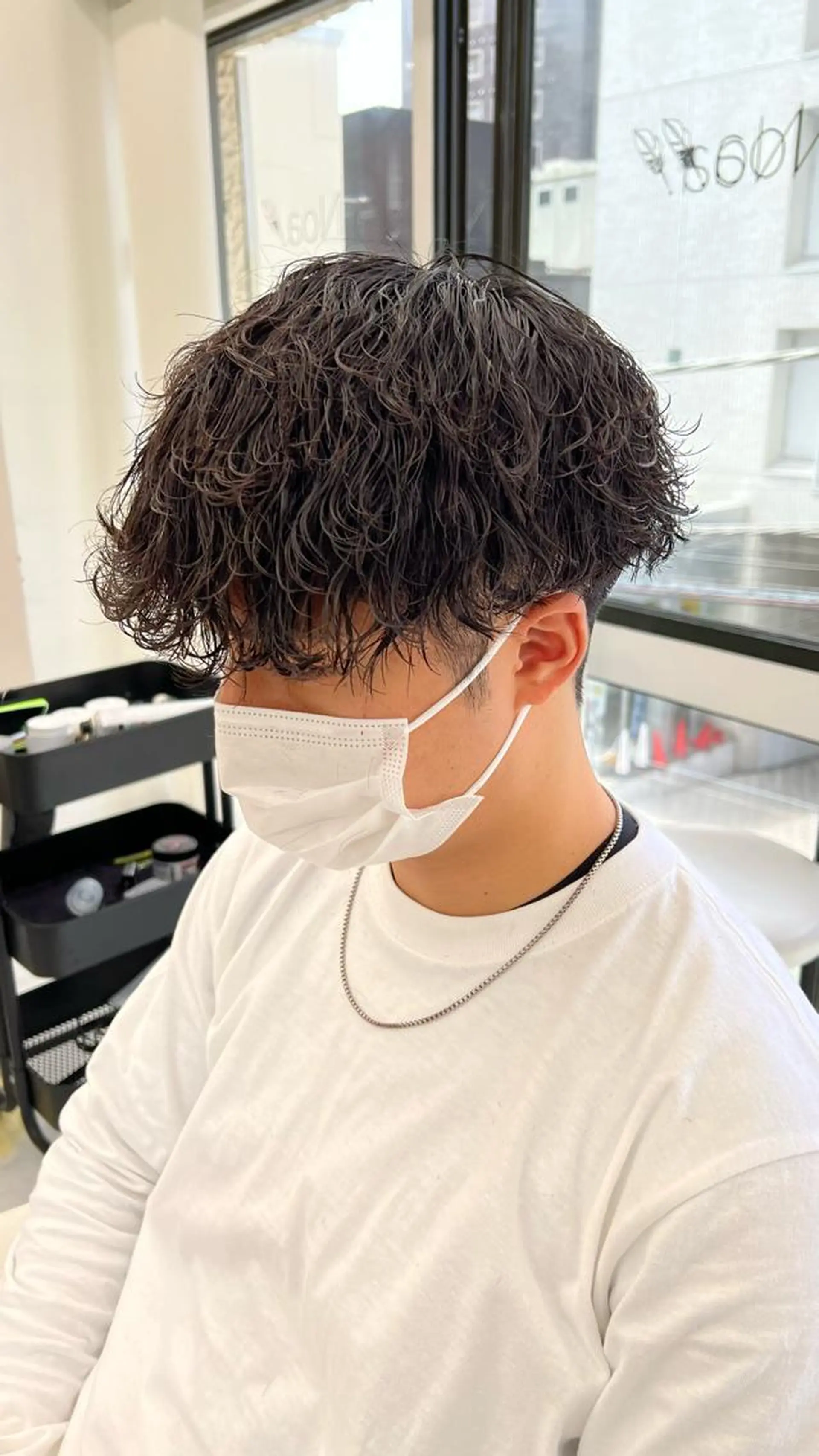 パーマ メンズ カット パーマ .Hallis所属・🔥メンズ特化🔥 永瀬椋のヘアスタイル