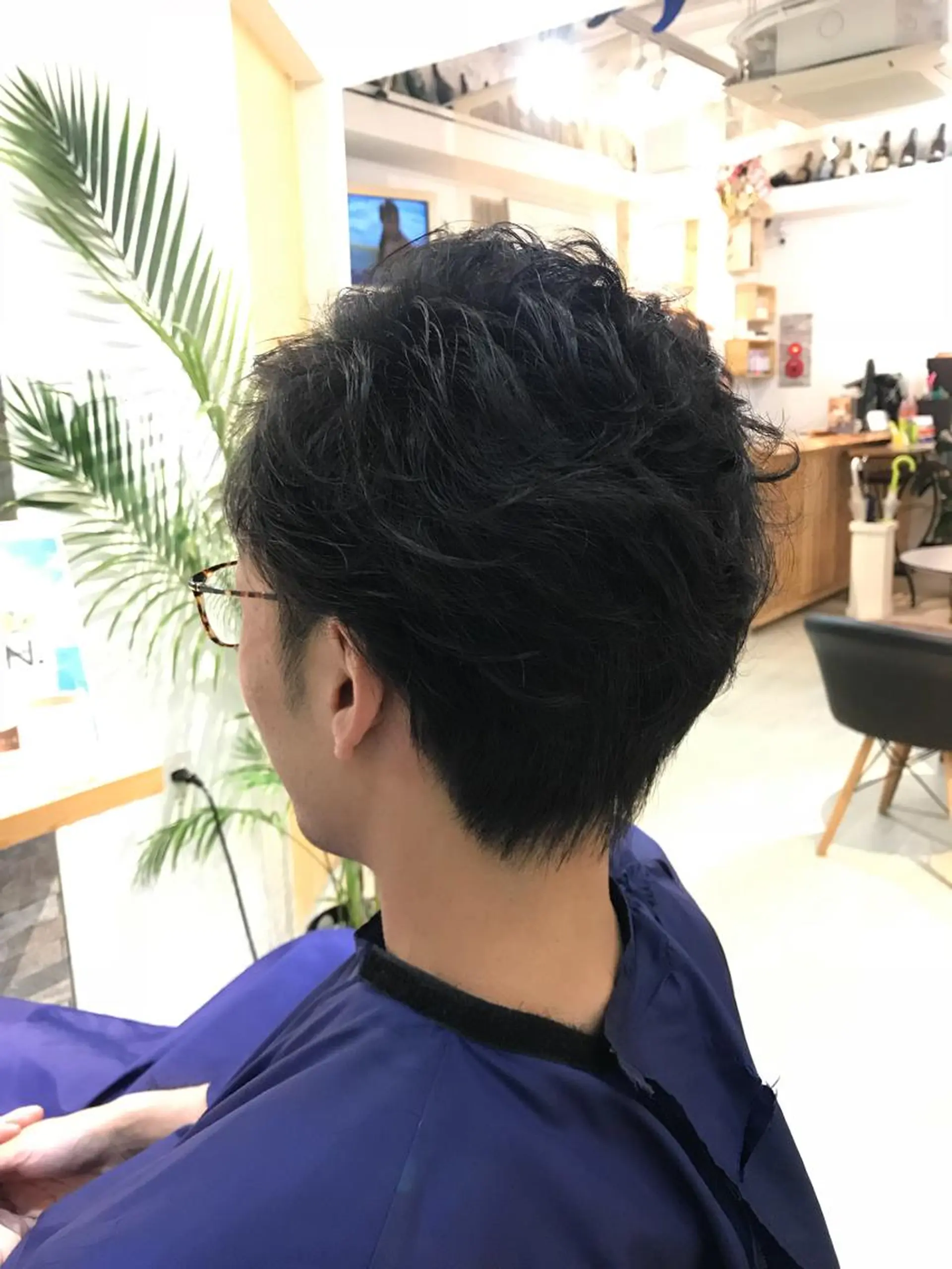 メンズ カット パーマ トリートメント アモウ美容室所属・天羽 宏一のヘアスタイル