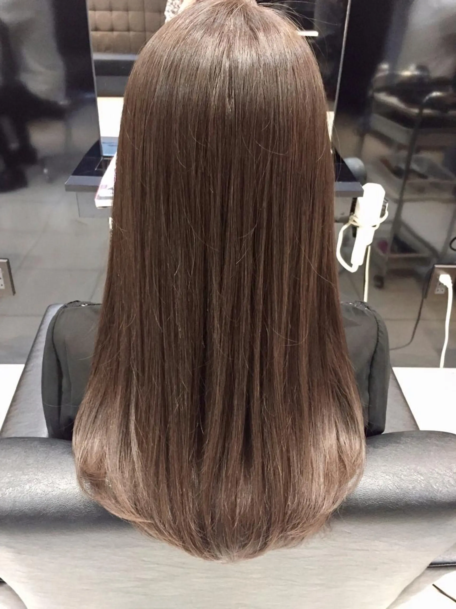 ロング カット ヘアカラー トリートメント natsu fujinoのヘアスタイル