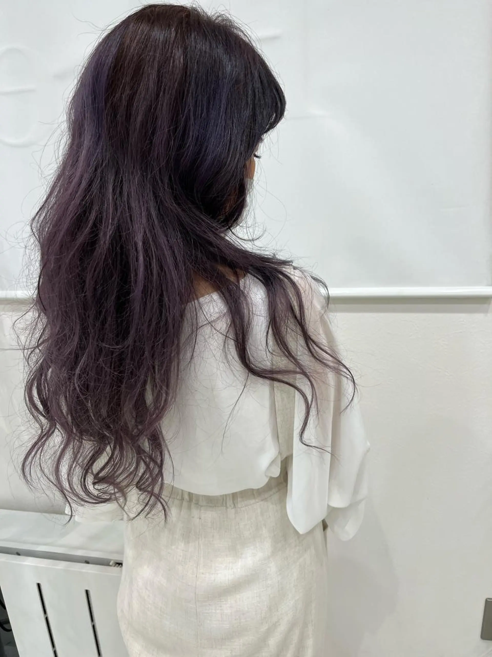 ロング カラー ラベンダーカラー ヘアカラー トリートメント hair  Freak所属・山森 大地のヘアスタイル