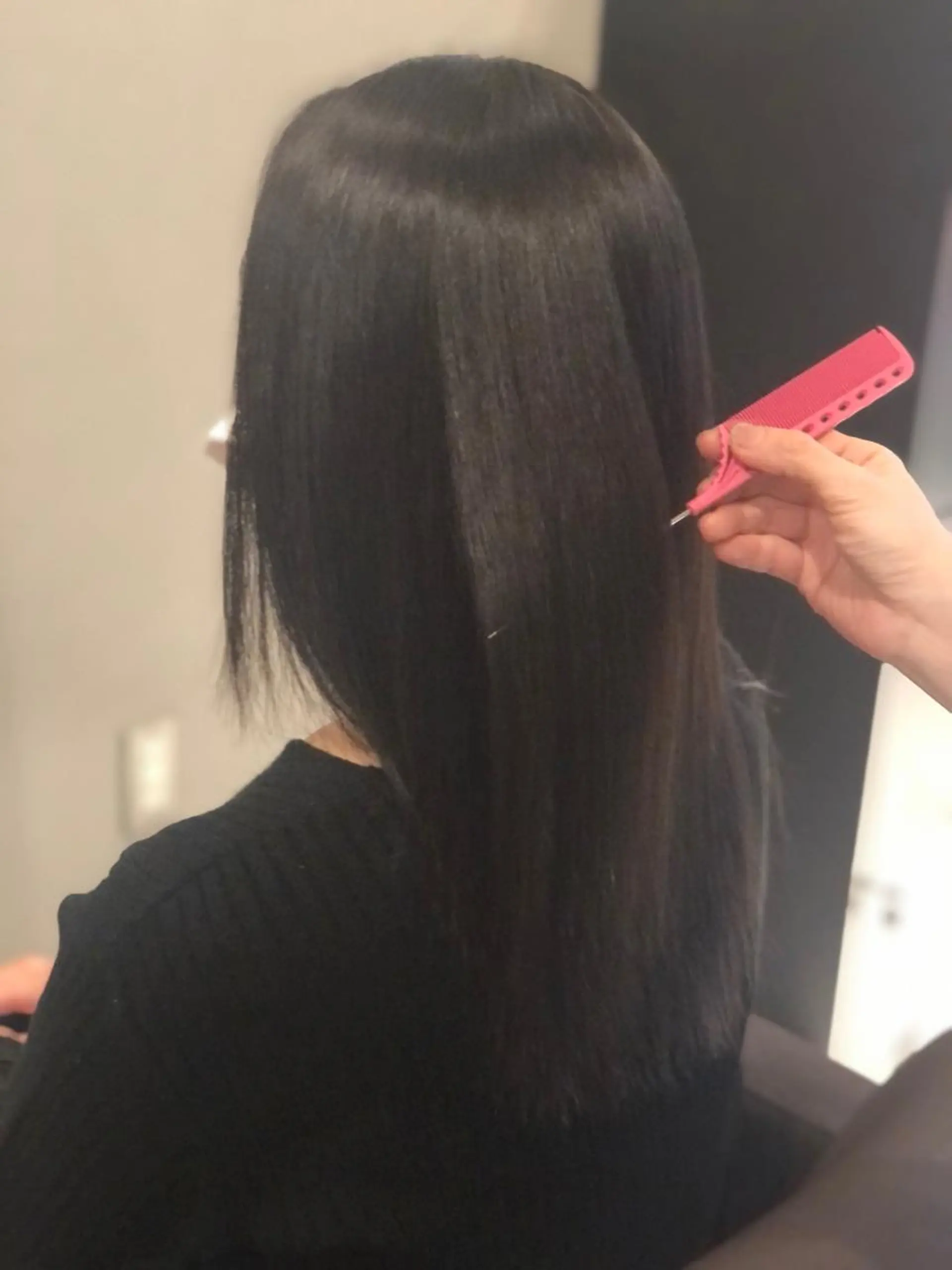 ロング 縮毛矯正 latva所属・latva:メンズ ✂︎Riko...のヘアスタイル