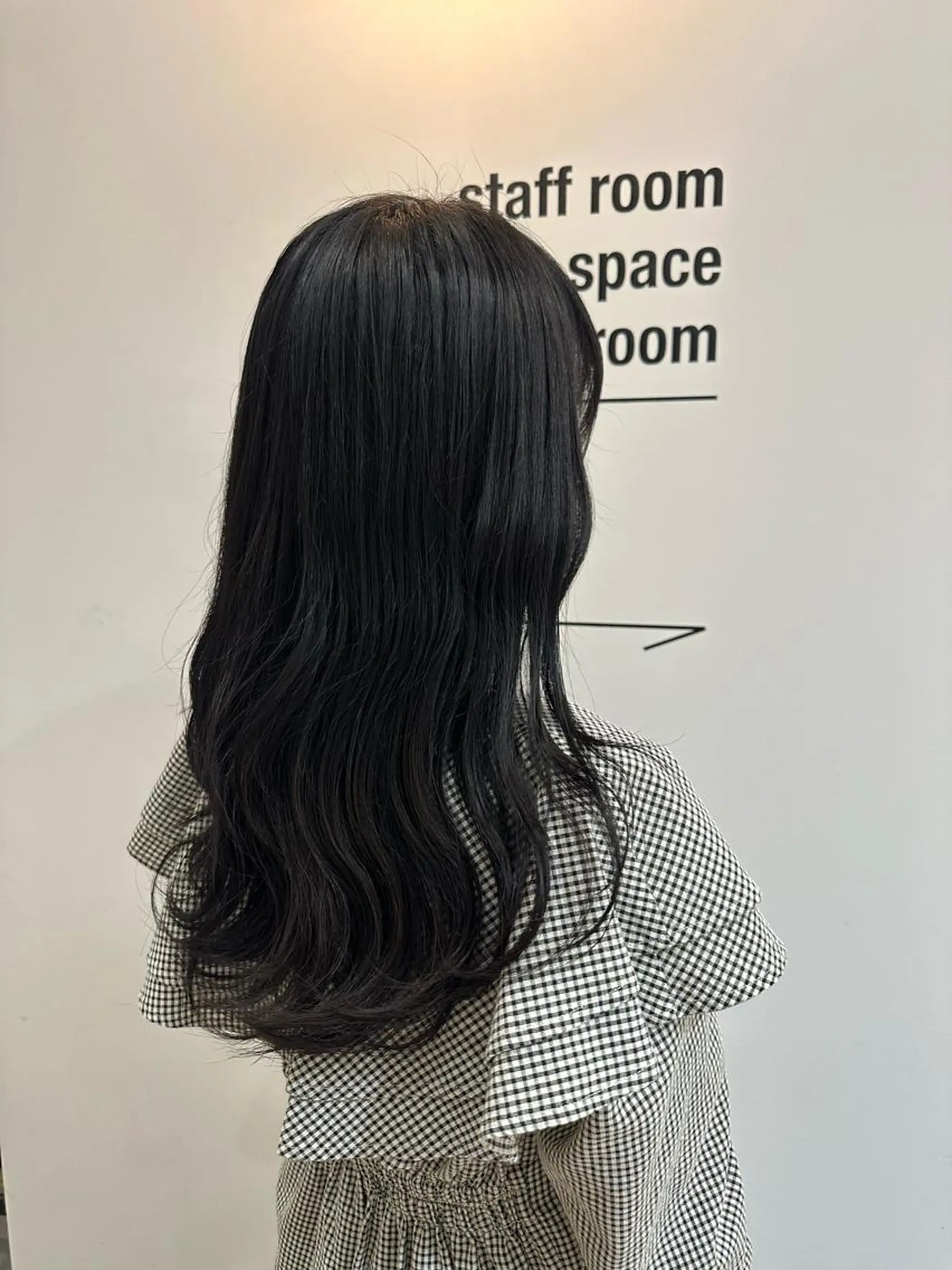 ロング カラー アッシュ ブルーカラー ブルーアッシュ ㅤㅤㅤㅤㅤㅤㅤㅤㅤㅤ 彩衣のヘアスタイル