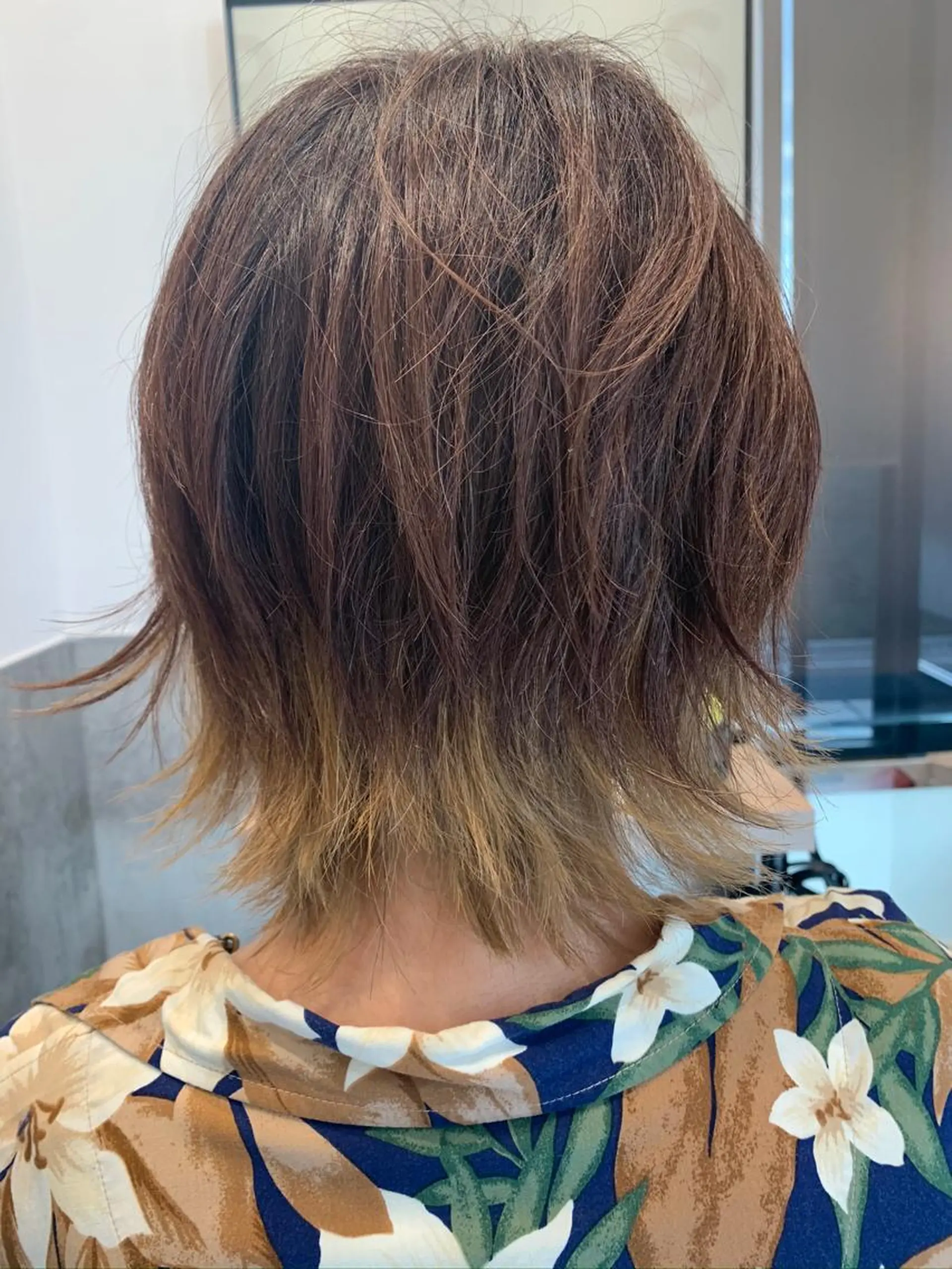 ショート カラー イガラシ ジュン/髪質改善のヘアスタイル