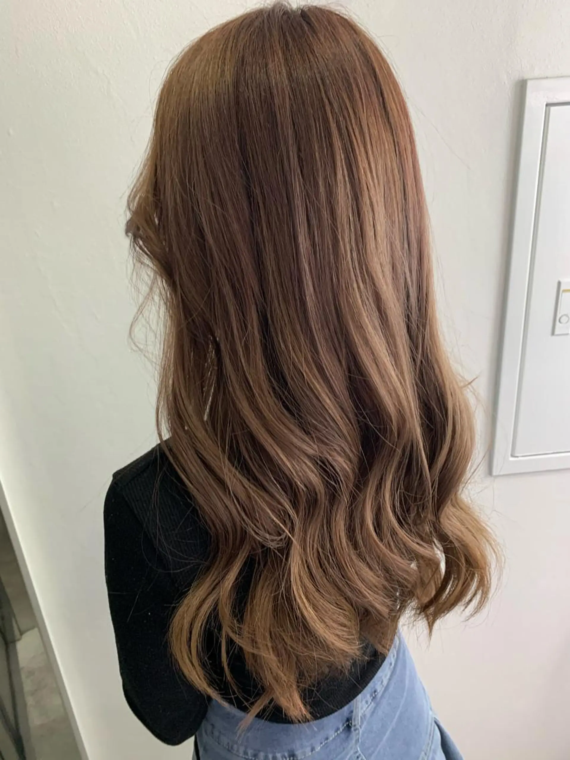 セミロング ルービック難波／韓国 /艶カラー/KAZUのヘアスタイル