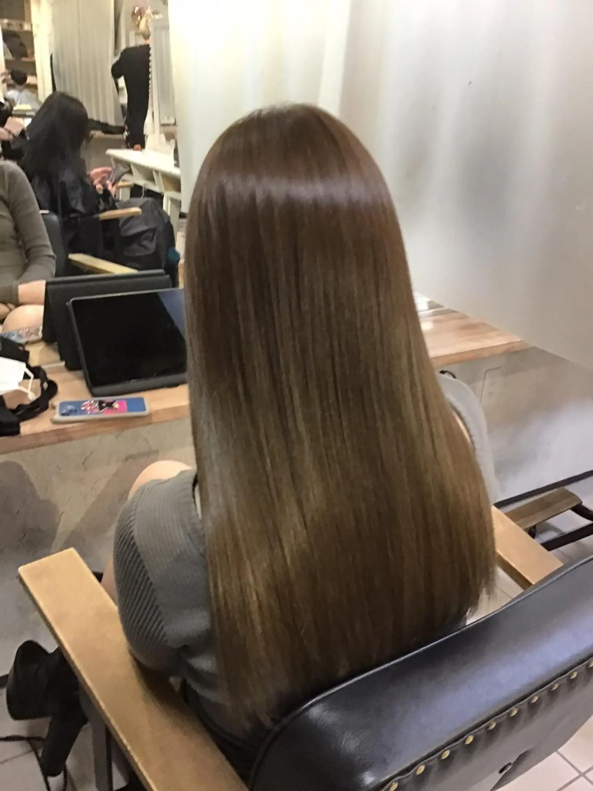 ショート カット 縮毛矯正 トリートメント 髪質改善ストレート/ ブリーチ／渋谷　福田のヘアスタイル