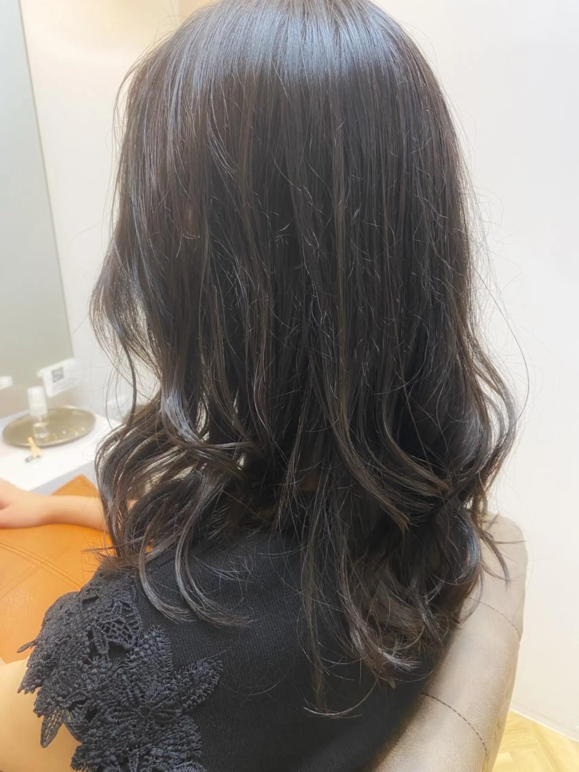 セミロング カラー カット ヘアカラー トリートメント [メンズカット］日高 伸太朗tocca船橋のヘアスタイル