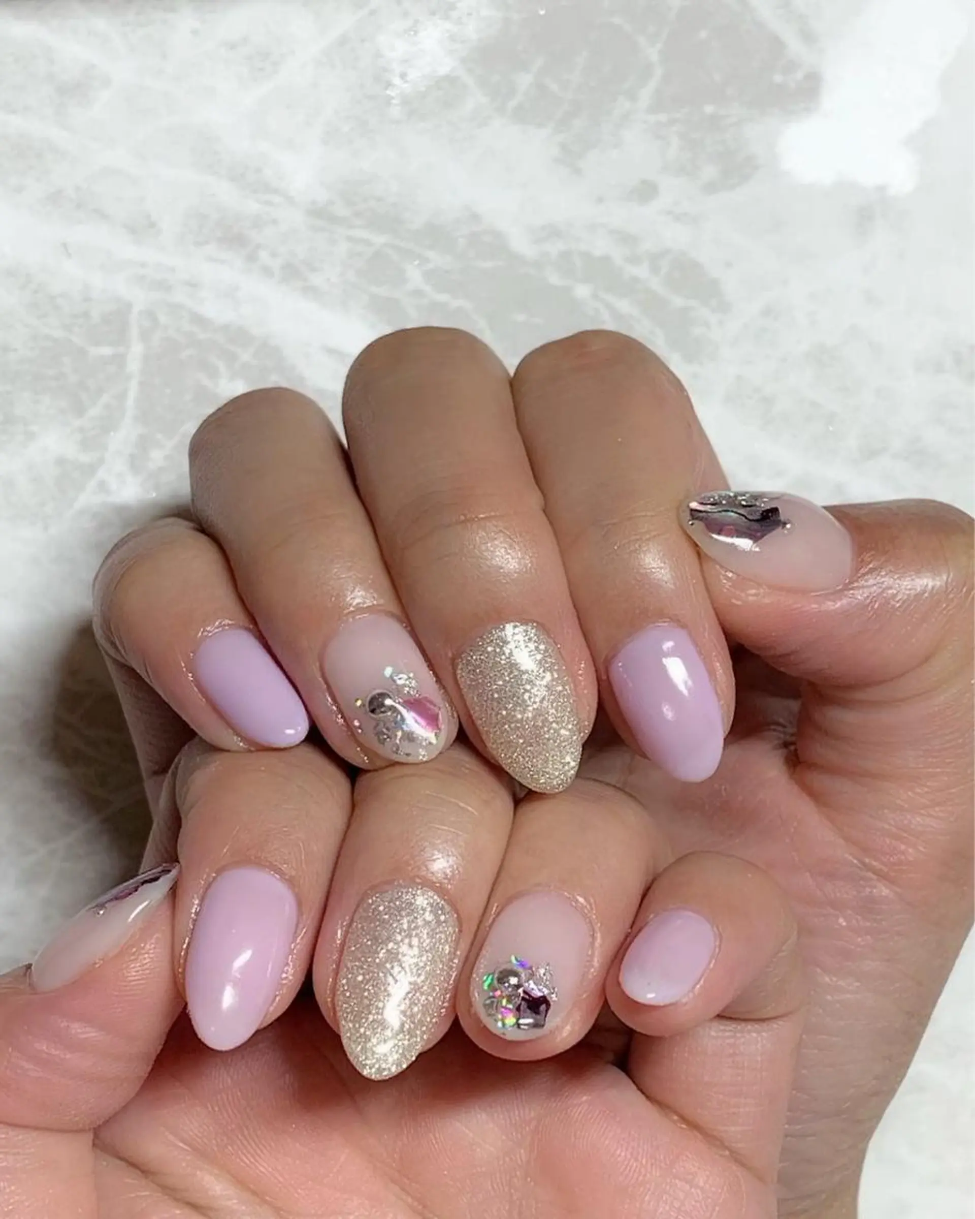 ネイル ニュアンスネイル パステルネイル ハンドネイル ハンドケア lyly.nail所属・lylynail YUUKAのネイルデザイン