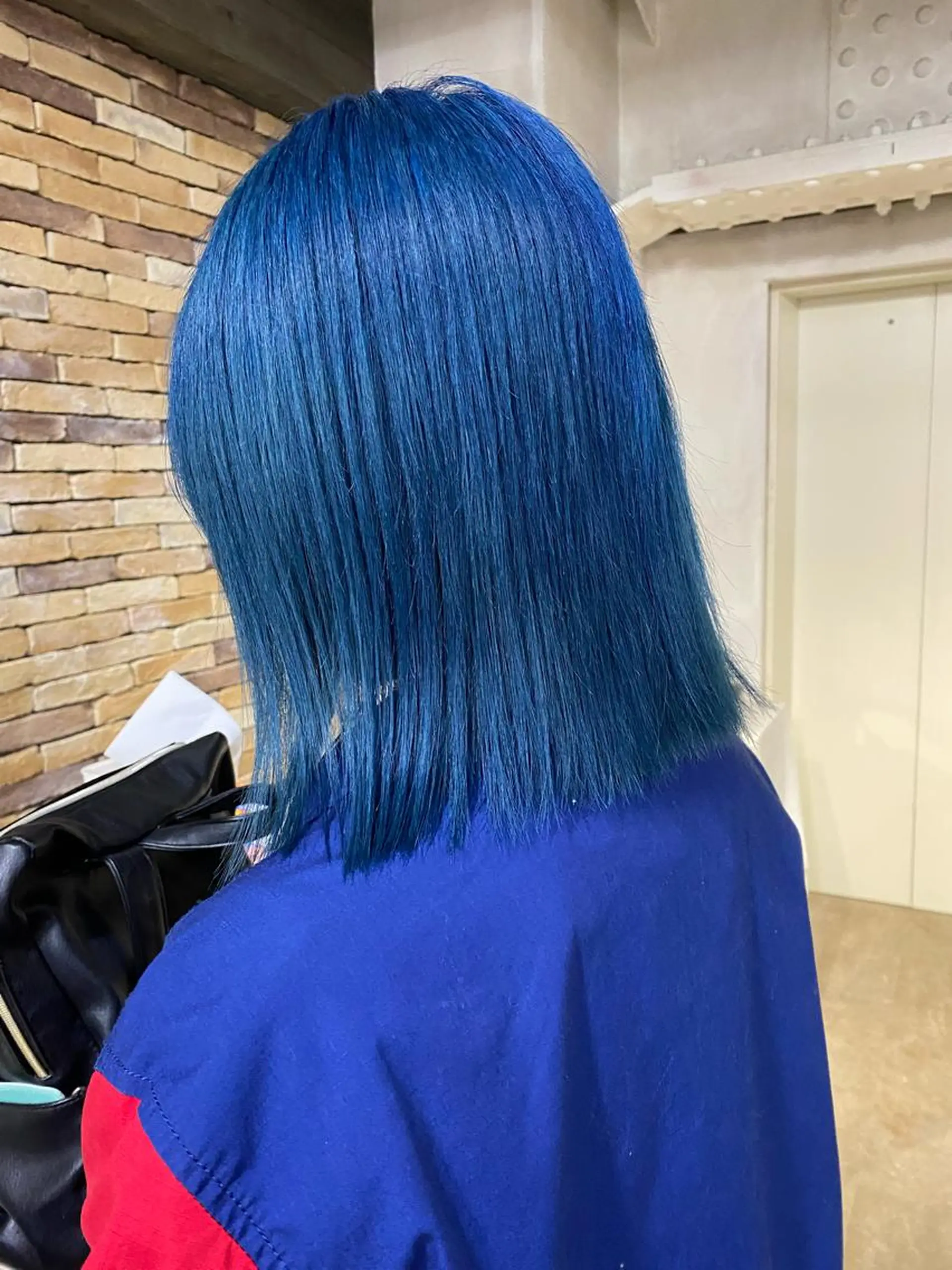 ミディアム カラー ブリーチ ブルーカラー ミニモお気に入り数 No.1宍戸雄弥のヘアスタイル