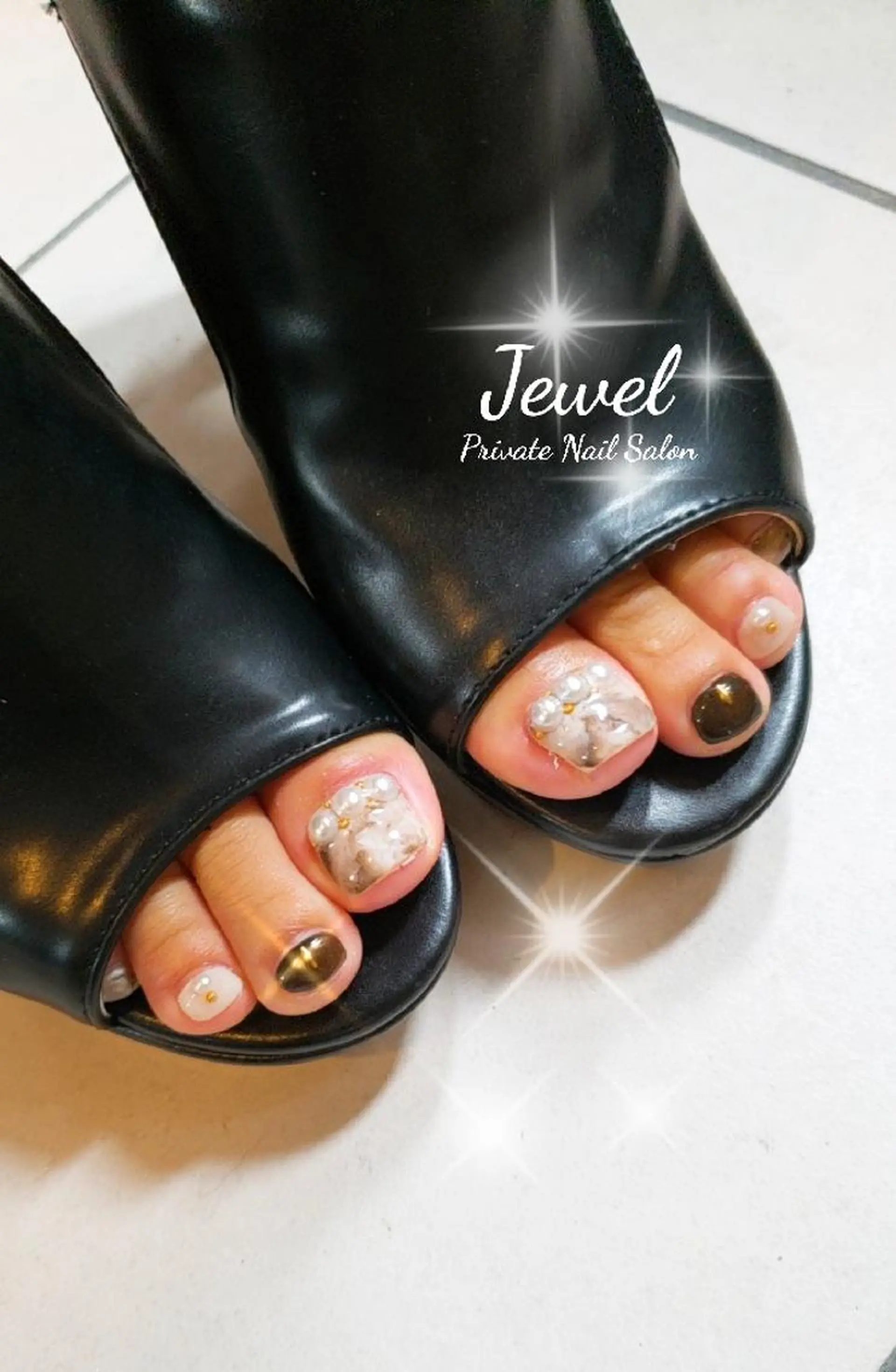 ネイル フットネイル ＪＥＷＥＬ　ＮＡＩＬ所属・ＪＥＷＥＬ ＮＡＩＬのネイルデザイン