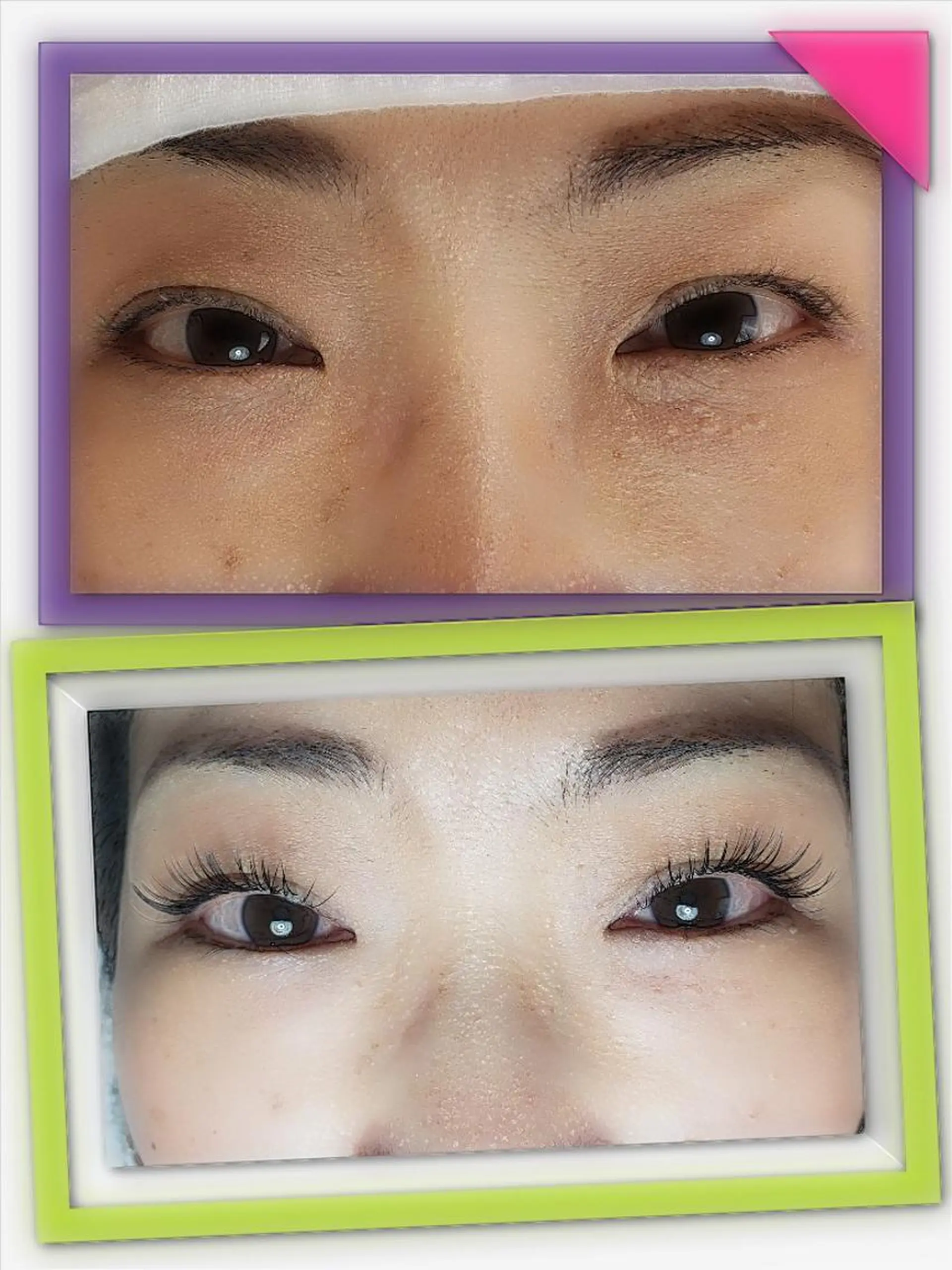 マツエク・マツパ Rouge ・ K  　のマツエク・マツパデザイン