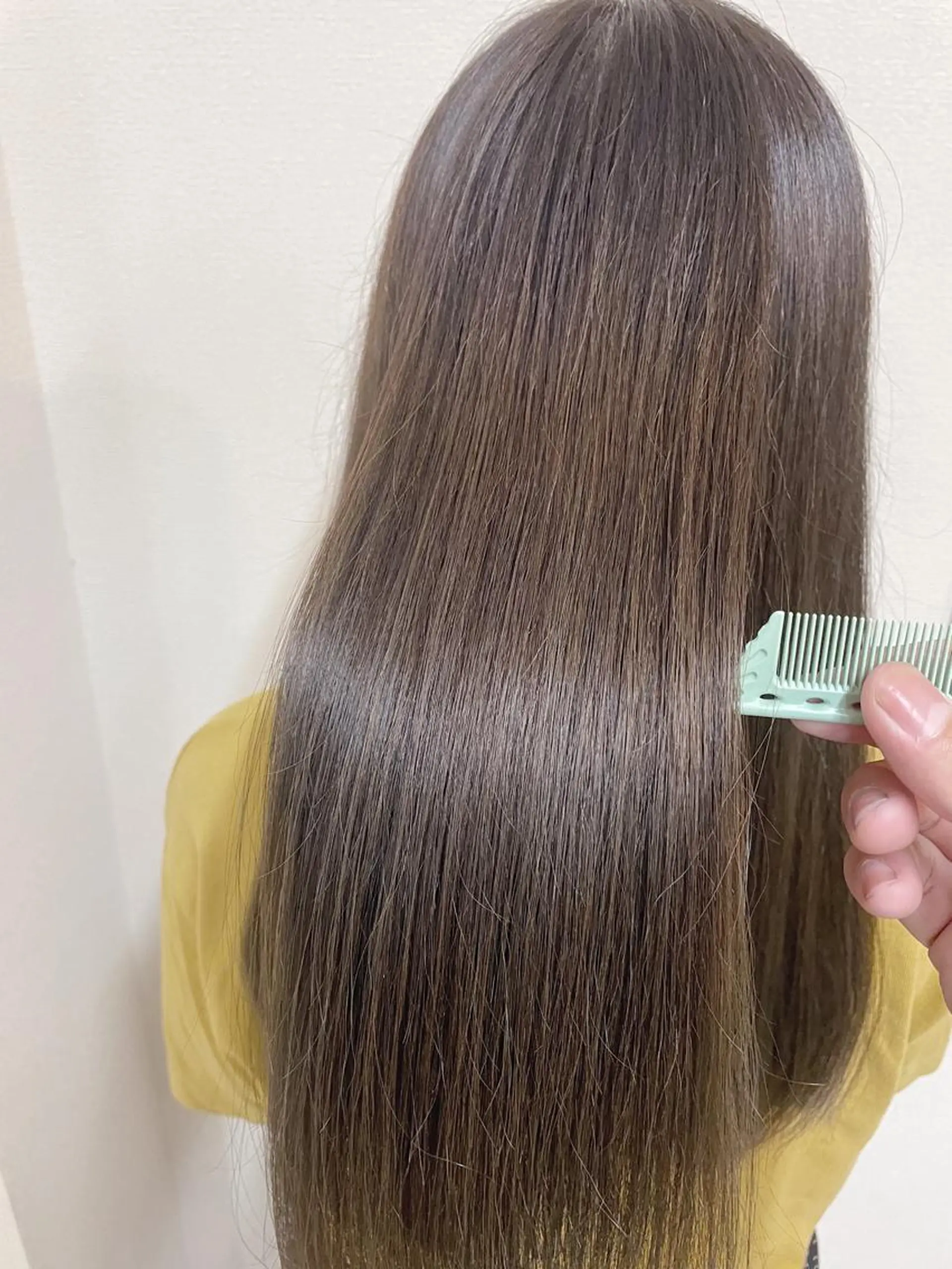 ロング カラー ケアブリーチ /髪質 改善/古橋圭史郎のヘアスタイル