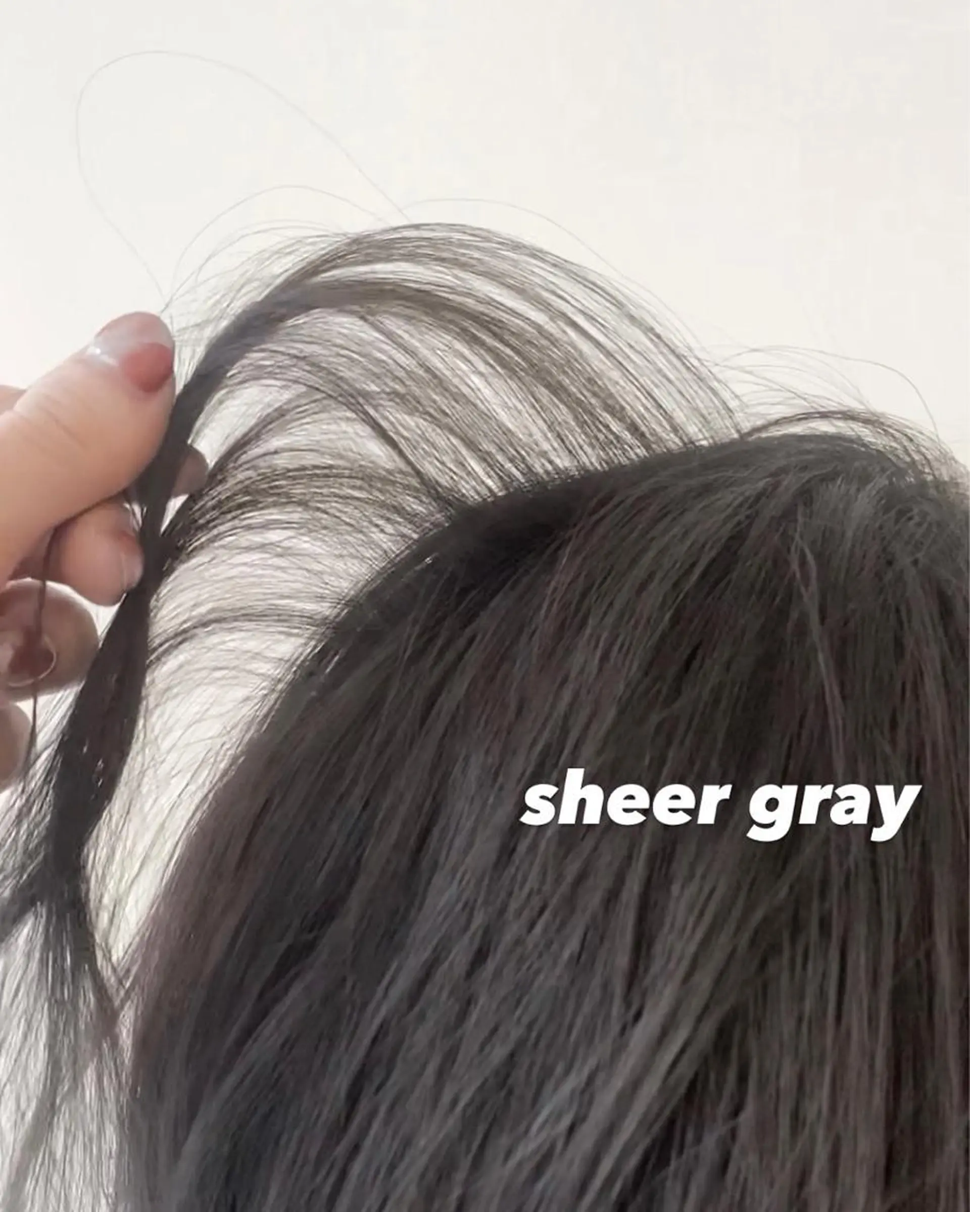 ミディアム カラー ヘアアレンジ グレージュ 🌟アレンジが似合う カラー🌟Rumiのヘアスタイル