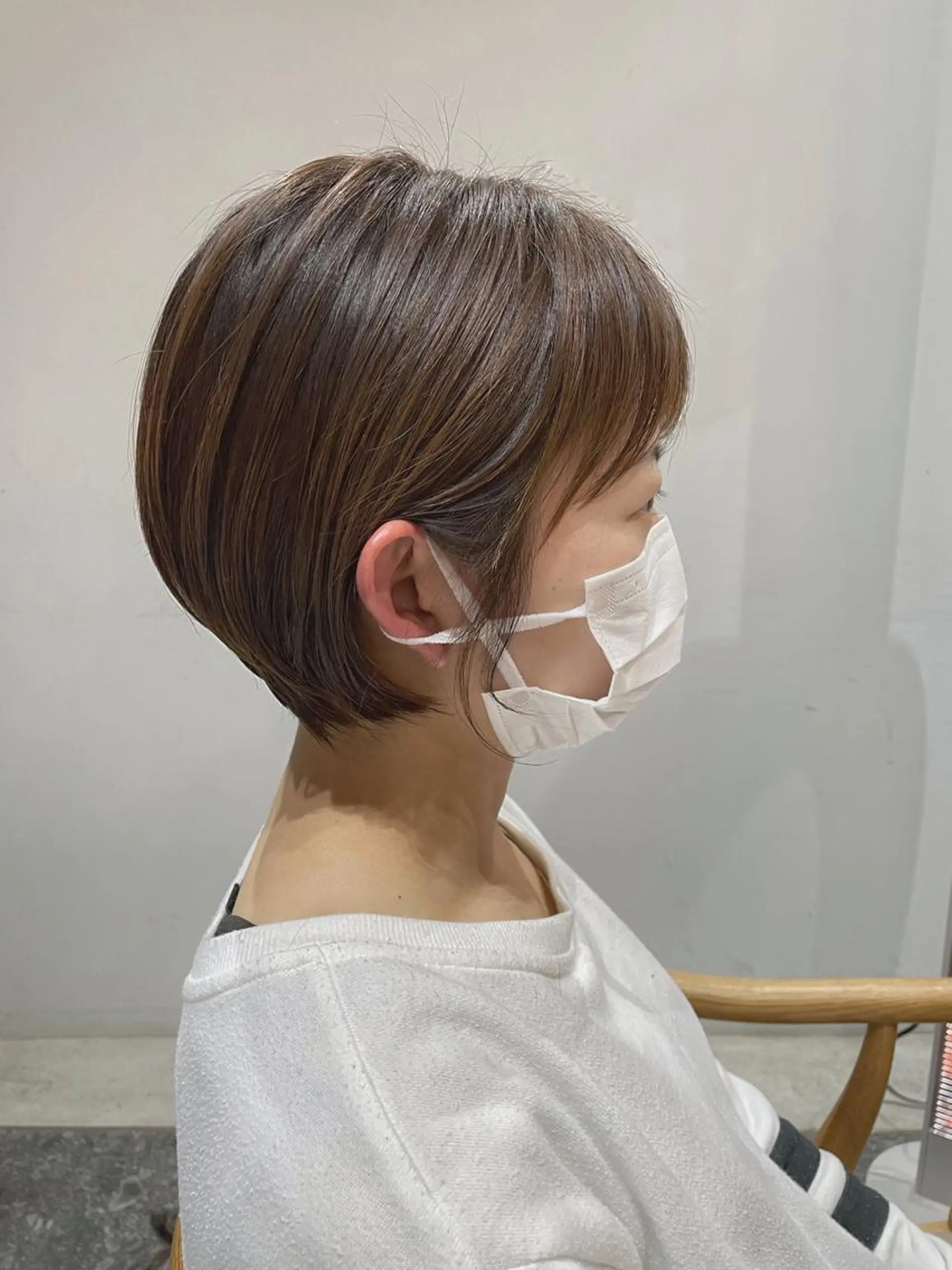 ショート ショートボブ ボブ ショートヘア 野間 祐哉のヘアスタイル