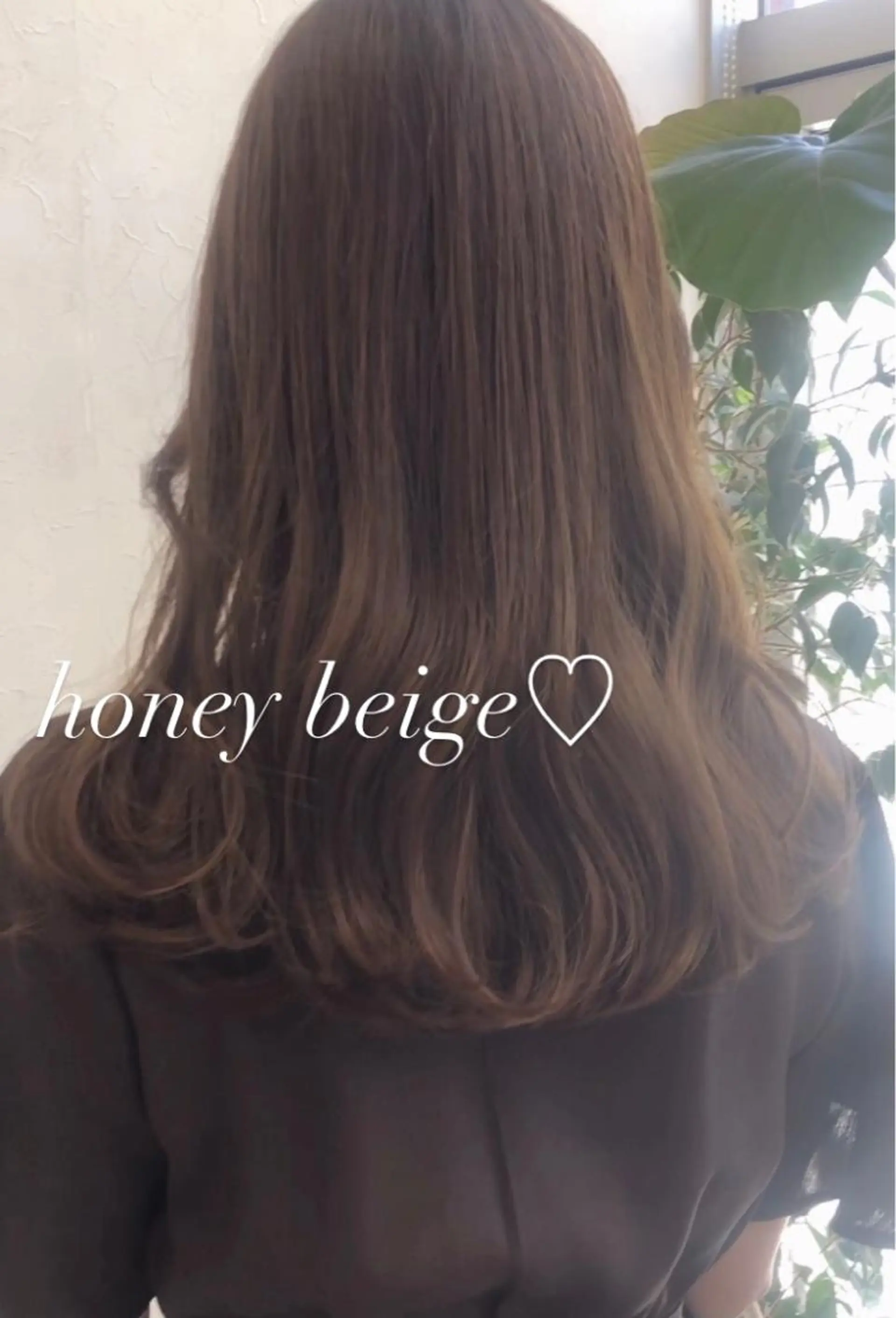 ロング カラー nakahara madokaのヘアスタイル