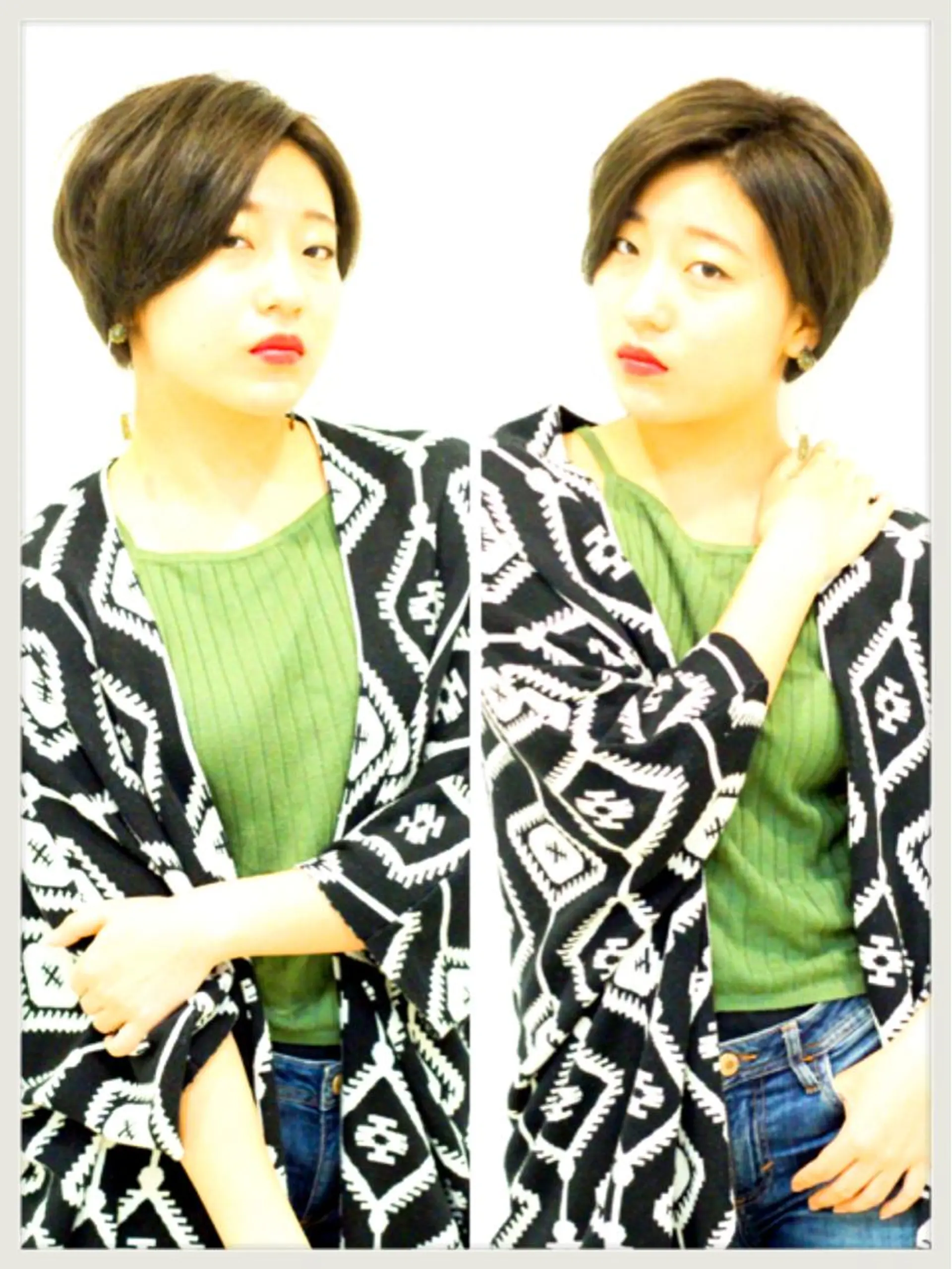 ショート ショートヘア 品田 真里のヘアスタイル