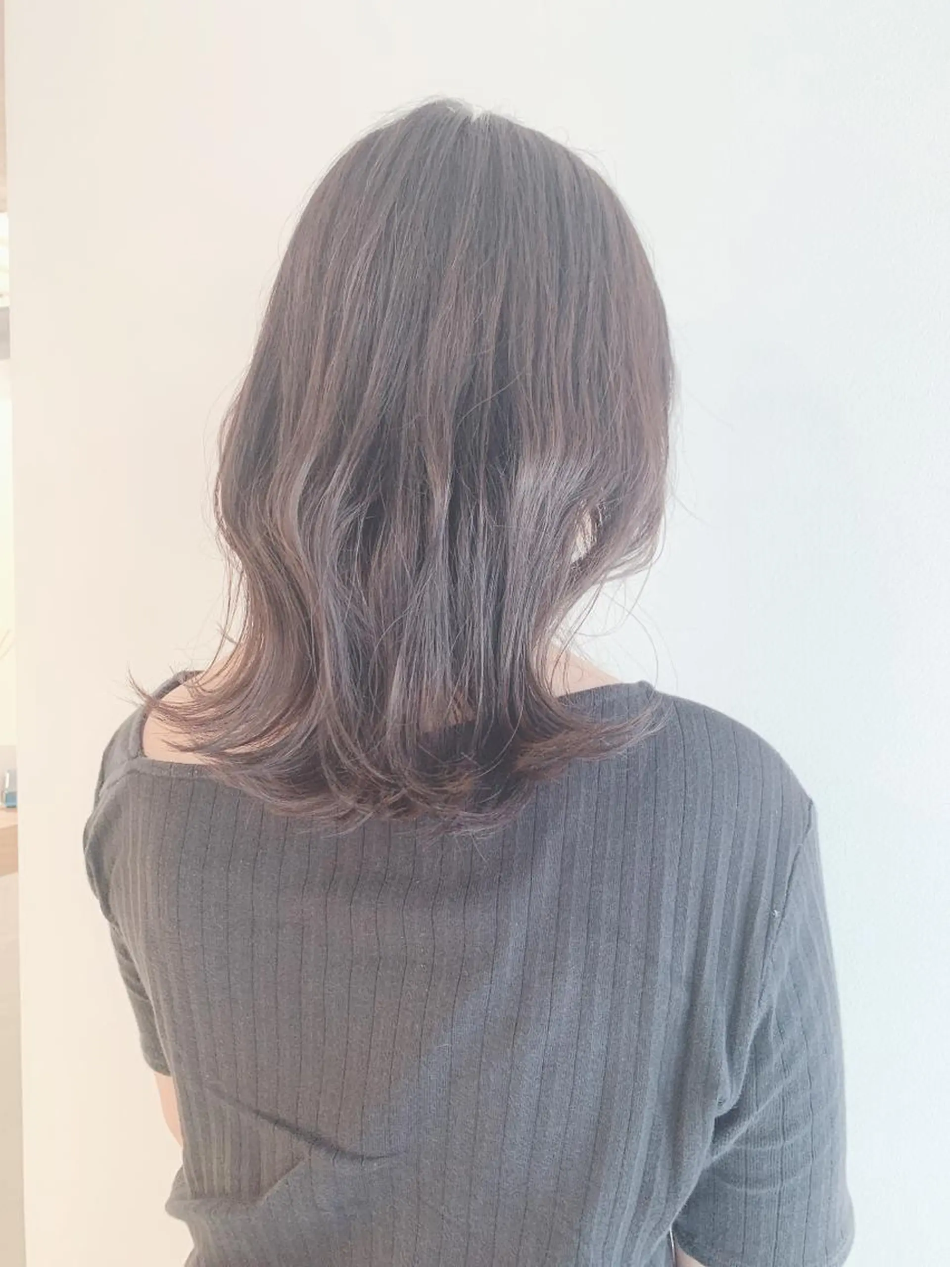 ミディアム カラー カット ヘアカラー なりたいが叶う ながしまじゅんきのヘアスタイル