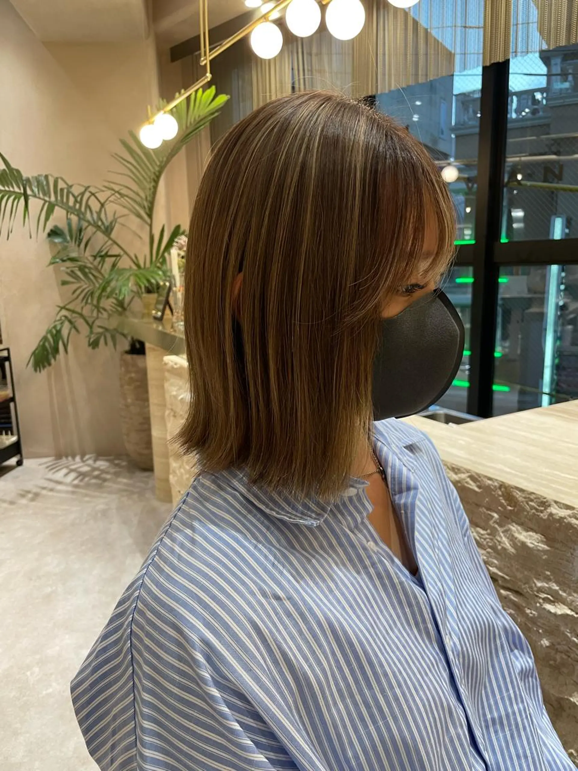 ミディアム ヘアカラー トリートメント HAVANA MIZUKIのヘアスタイル