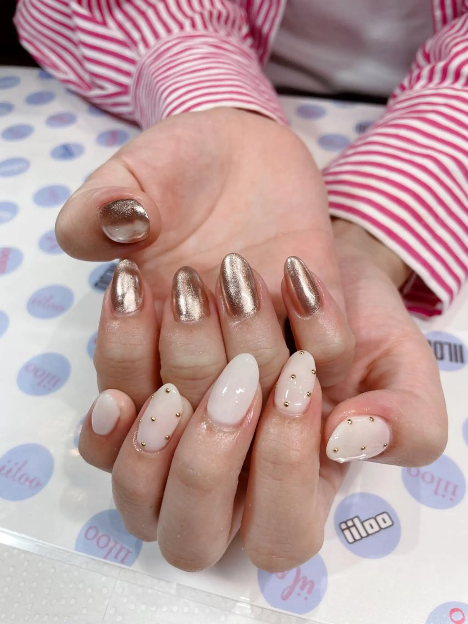 ネイル iiloo aromaworksのネイルデザイン